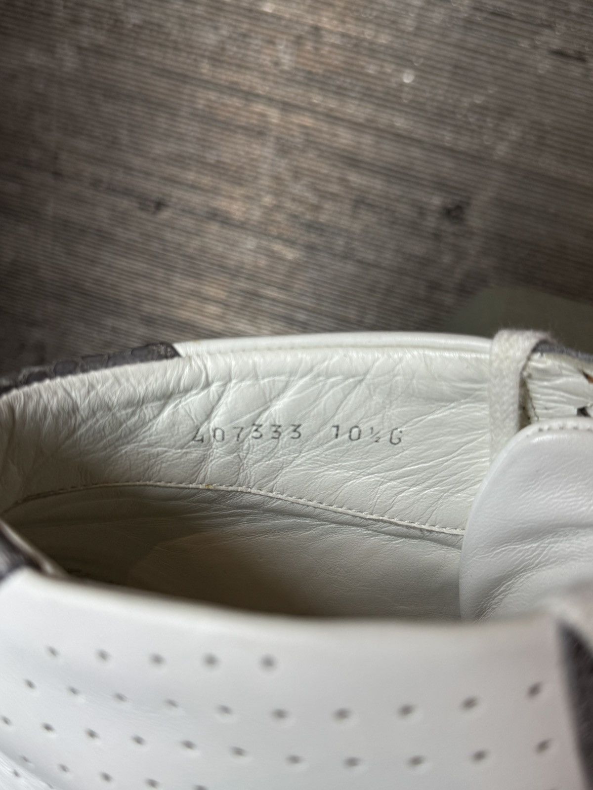 Gucci Gucci Leather High-top Sneaker Size US 10.5 / EU 43-44 - 7 Thumbnail