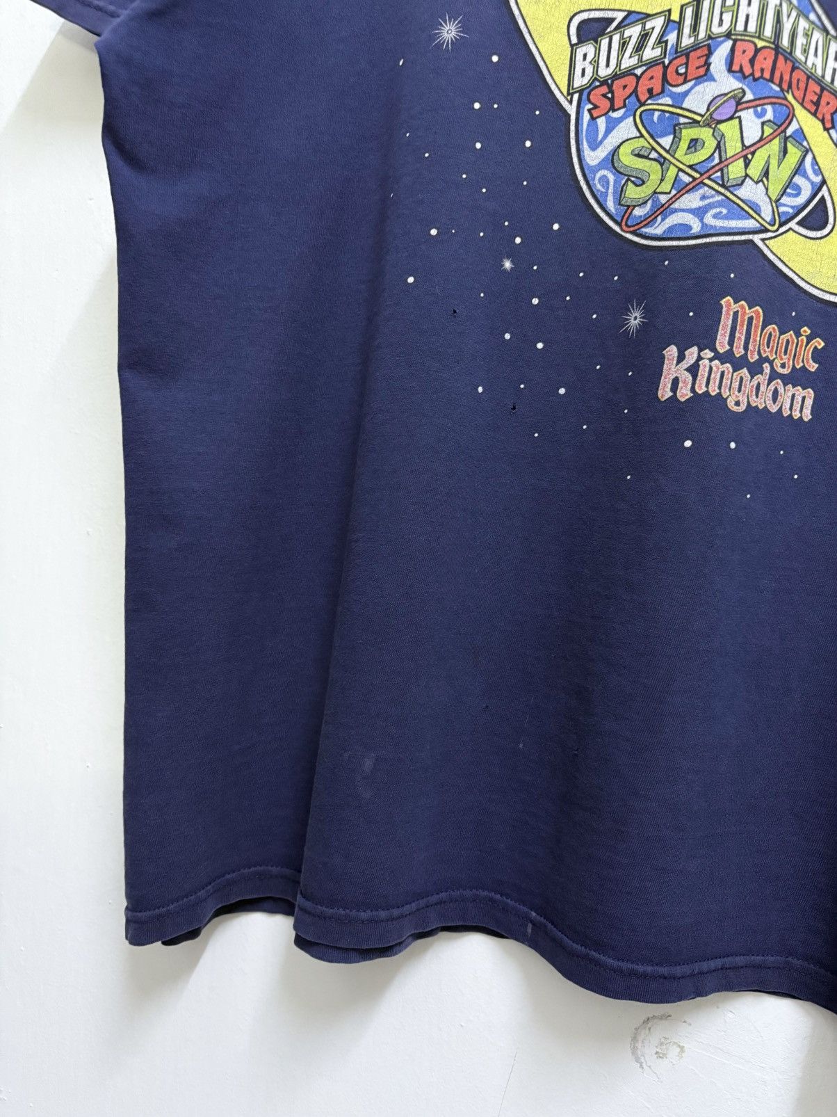 Disney Vintage 90's Disney Buzz Lightyears - Magic Kingdom T-Shirt Size US XL / EU 56 / 4 - 5 Thumbnail