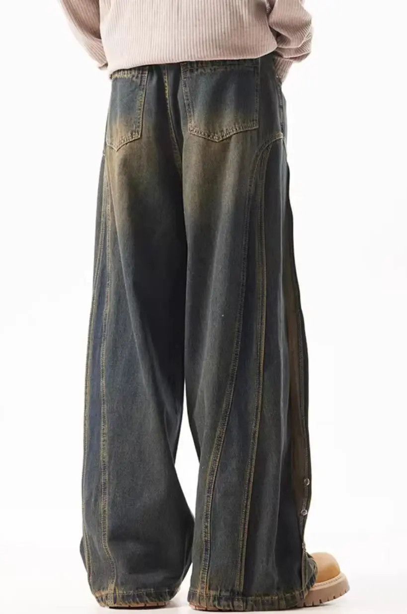 Designer × Japanese Brand Vintage Hip Hop Punk Loose Casual Pants Size US 33 - 4 Thumbnail