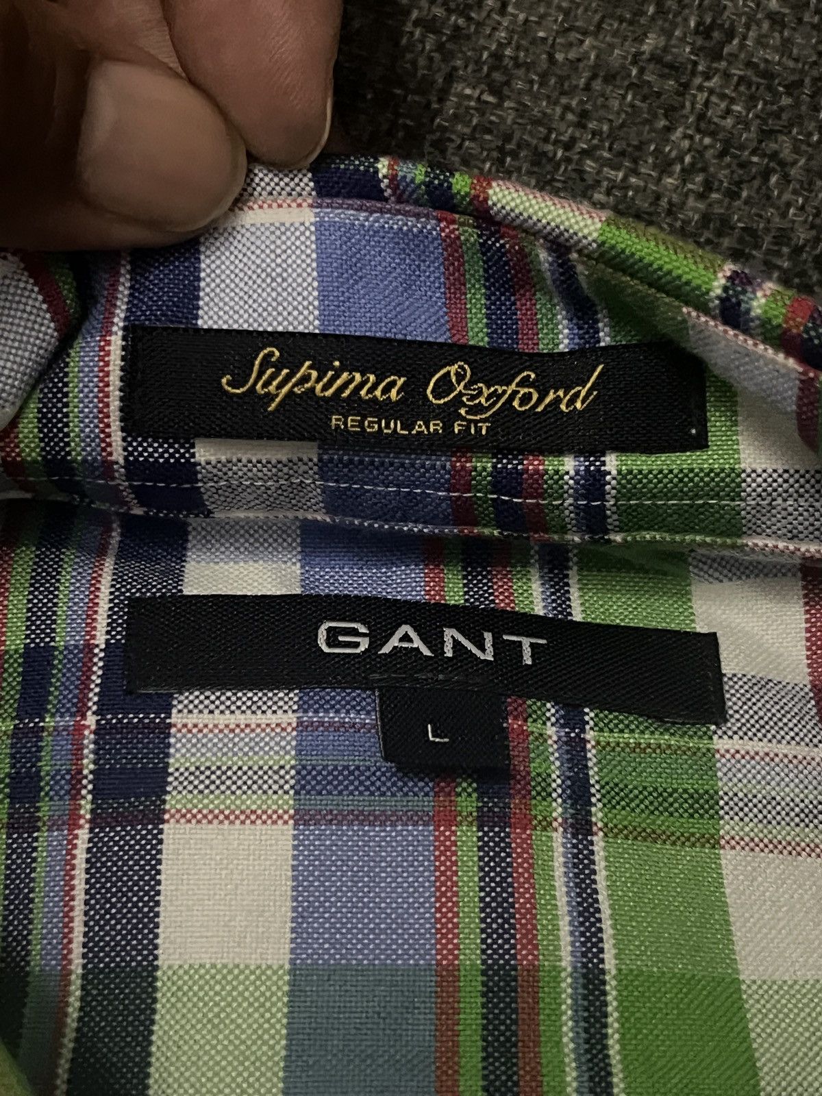 Gant Gant Luxury Cotton Button-down Size US L / EU 52-54 / 3 - 2 Thumbnail