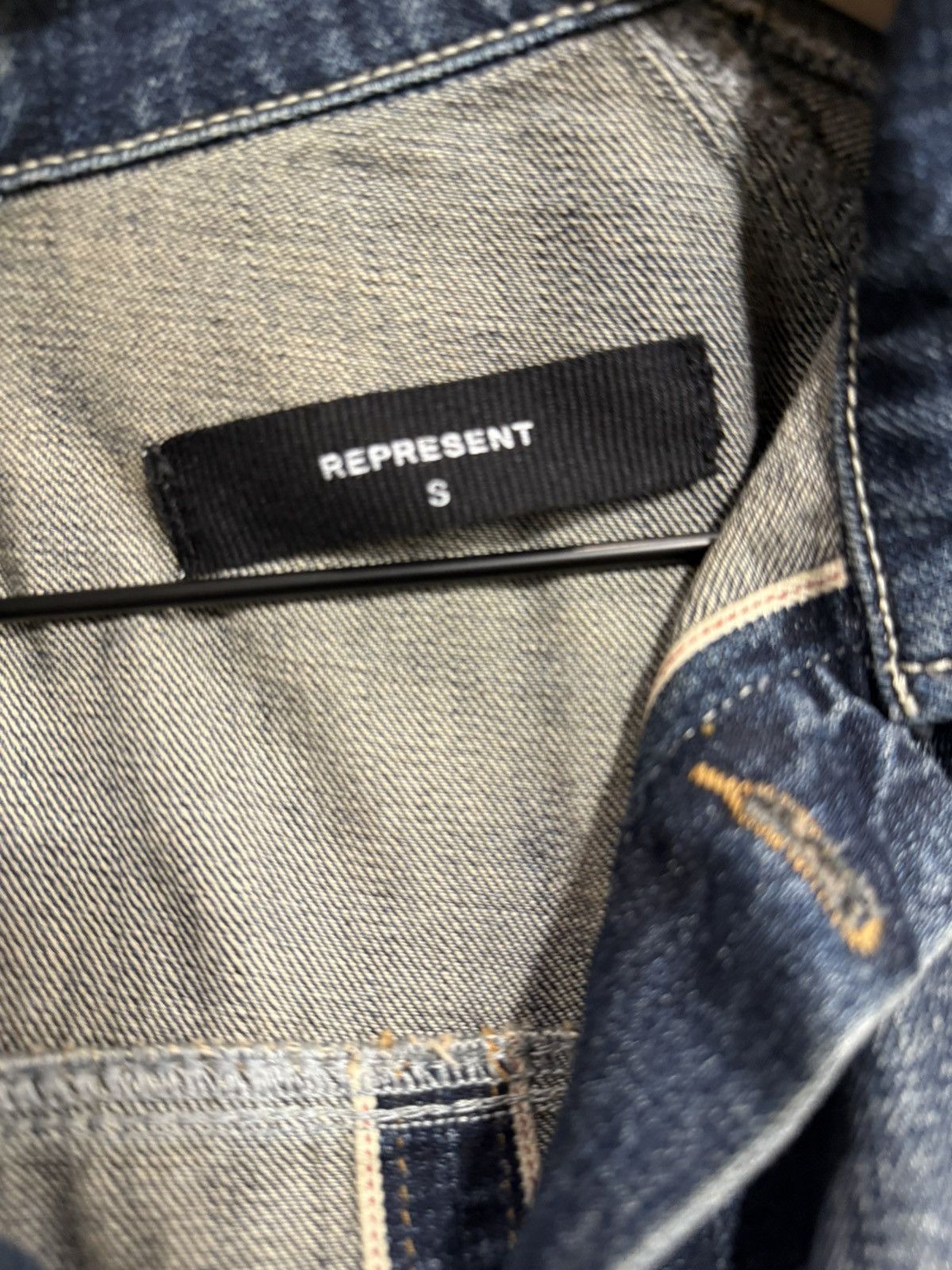 Represent Clo. Represent Clo Blue Oversized Denim Jacket Size Small Size US S / EU 44-46 / 1 - 6 Thumbnail