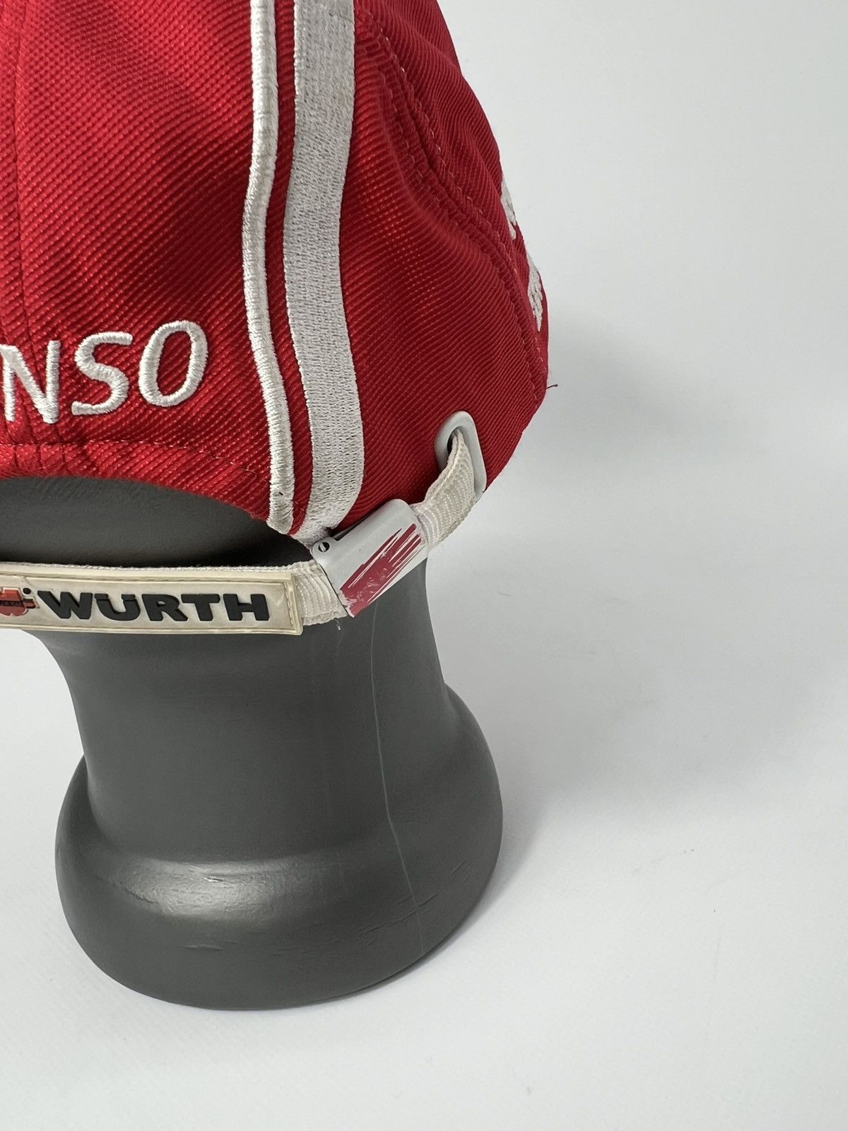 Vintage Vintage Panasonic Toyota Racing Logo Cap Grand Prix Rare Size ONE SIZE - 7 Thumbnail