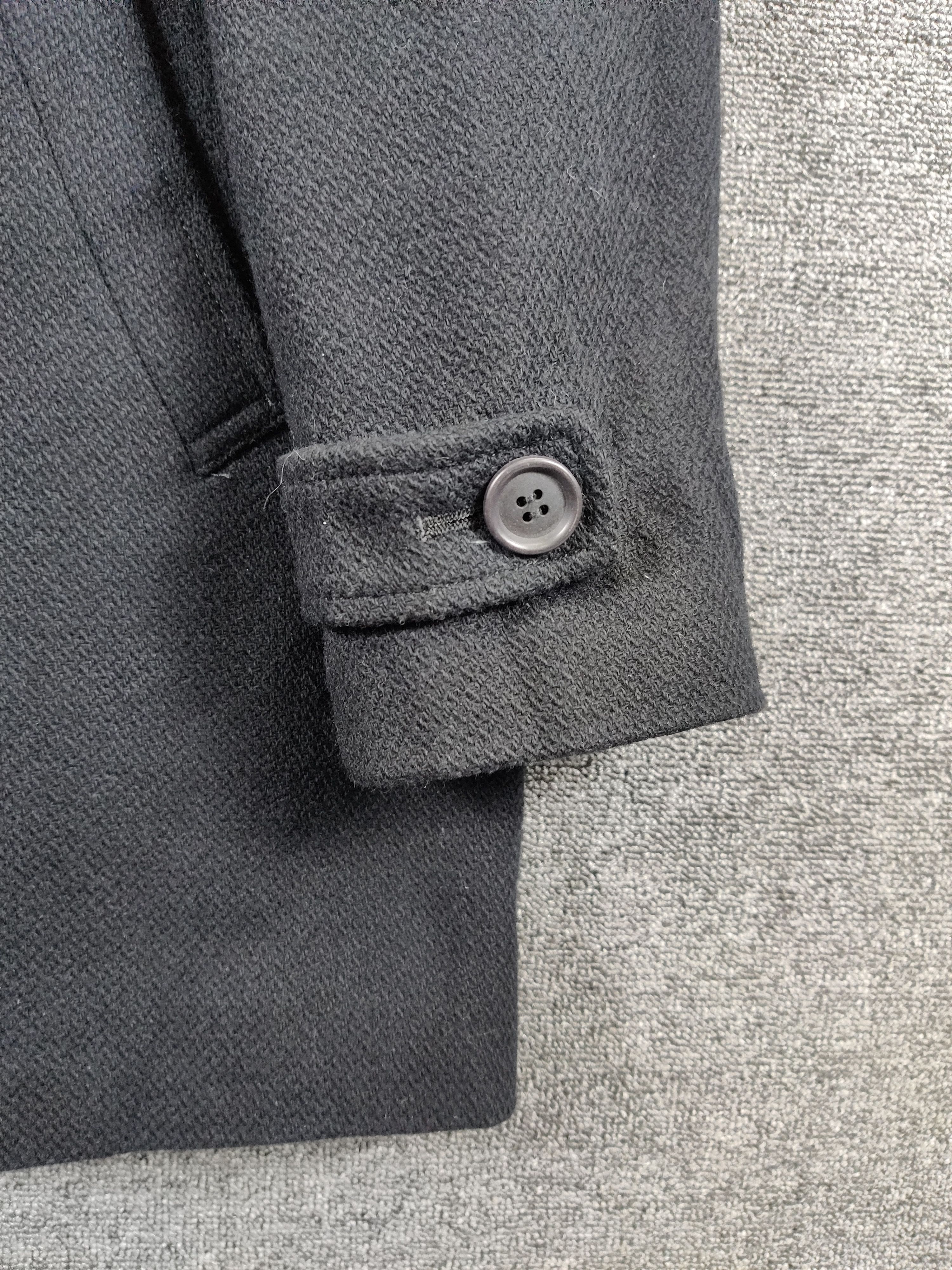 291295=Homme 291295= Homme Double Breasted Wool Coat Size US M / EU 48-50 / 2 - 3 Thumbnail