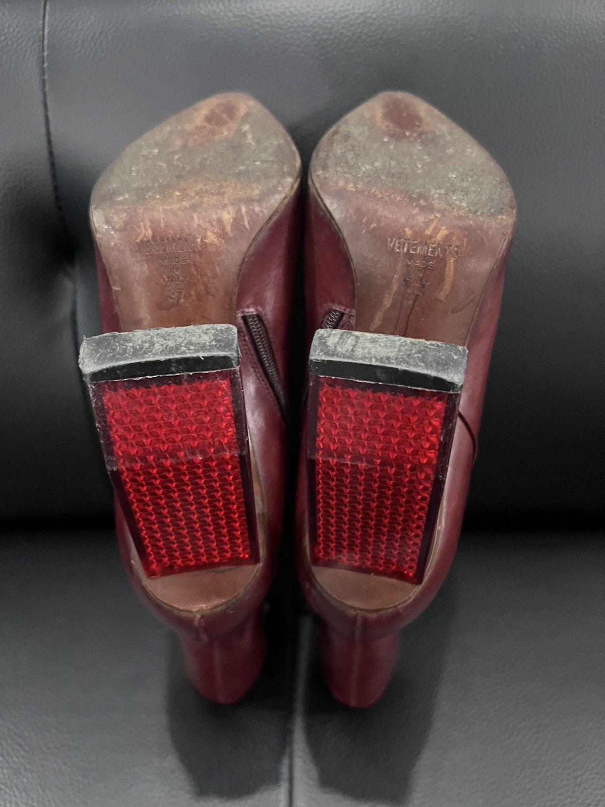 Vetements Vetements by Demna Warning Light Heeled Pumps Size US 7 / IT 37 - 18 Thumbnail
