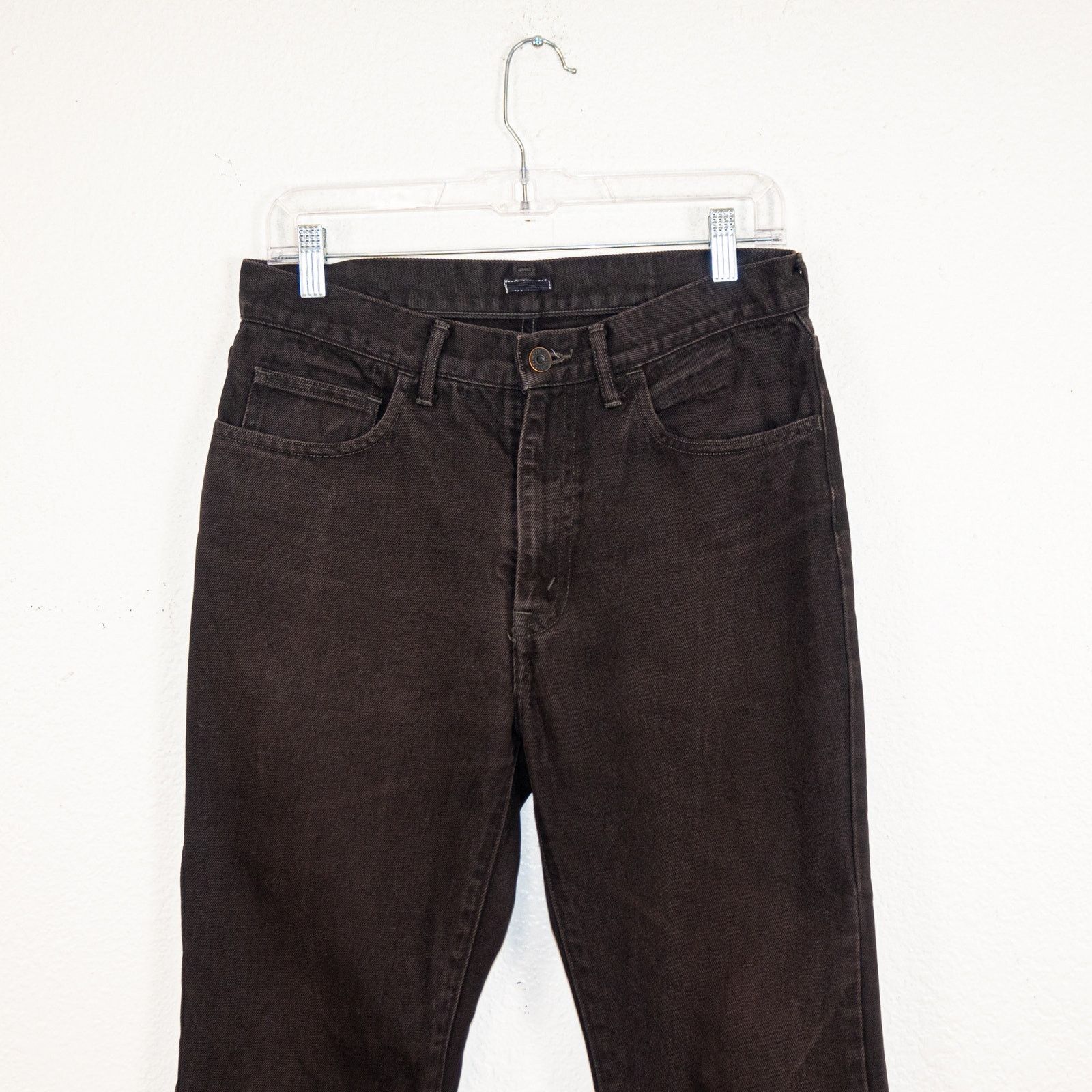 PHIGVEL MAKERS & Co. Phigvel Makers & Co Raw Crop Denim Jeans brown size 1 Size US 30 / EU 46 - 5 Thumbnail