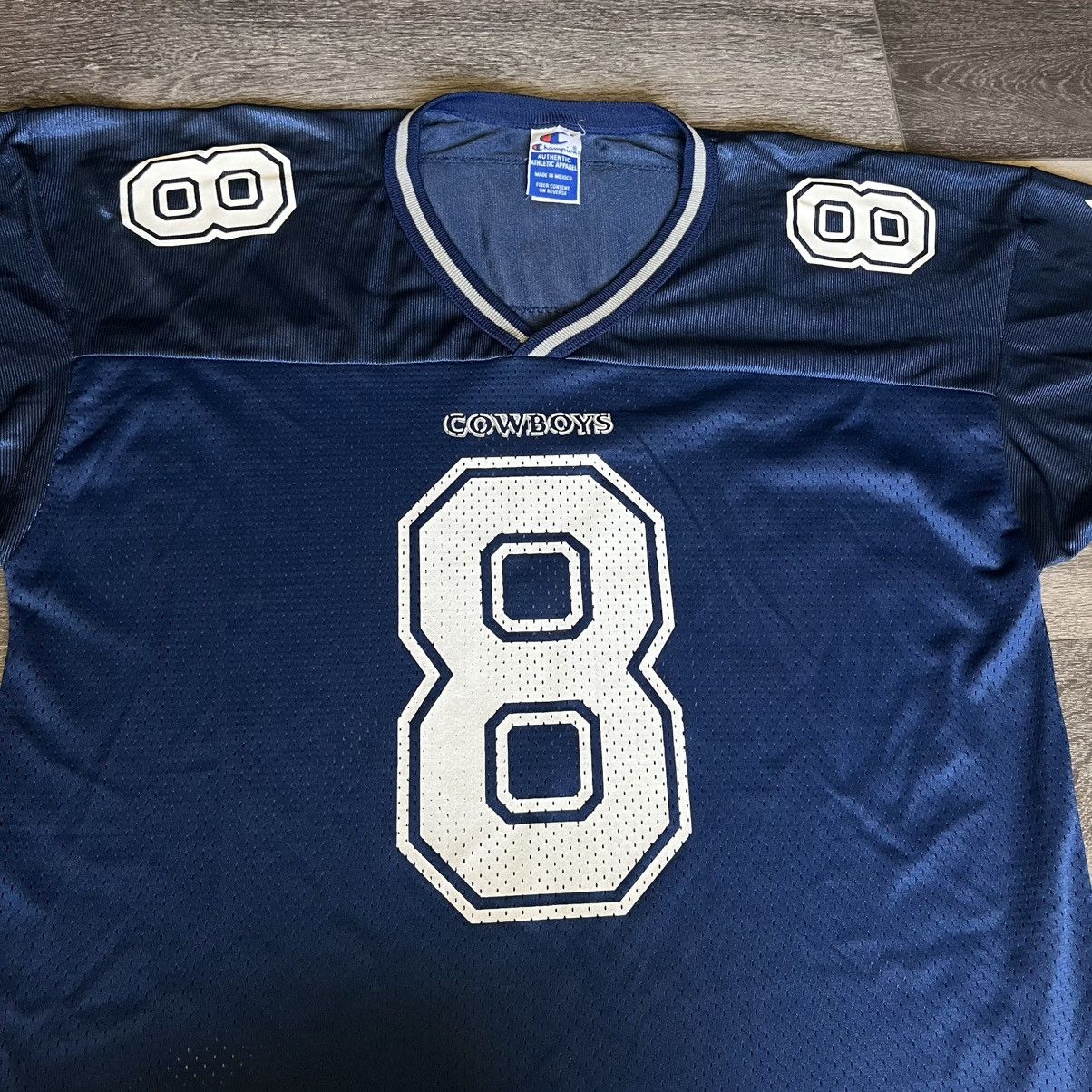Champion Vintage 1990s NFL Champion Troy Aikman Dallas Cowboys Jersey Size US L / EU 52-54 / 3 - 6 Thumbnail