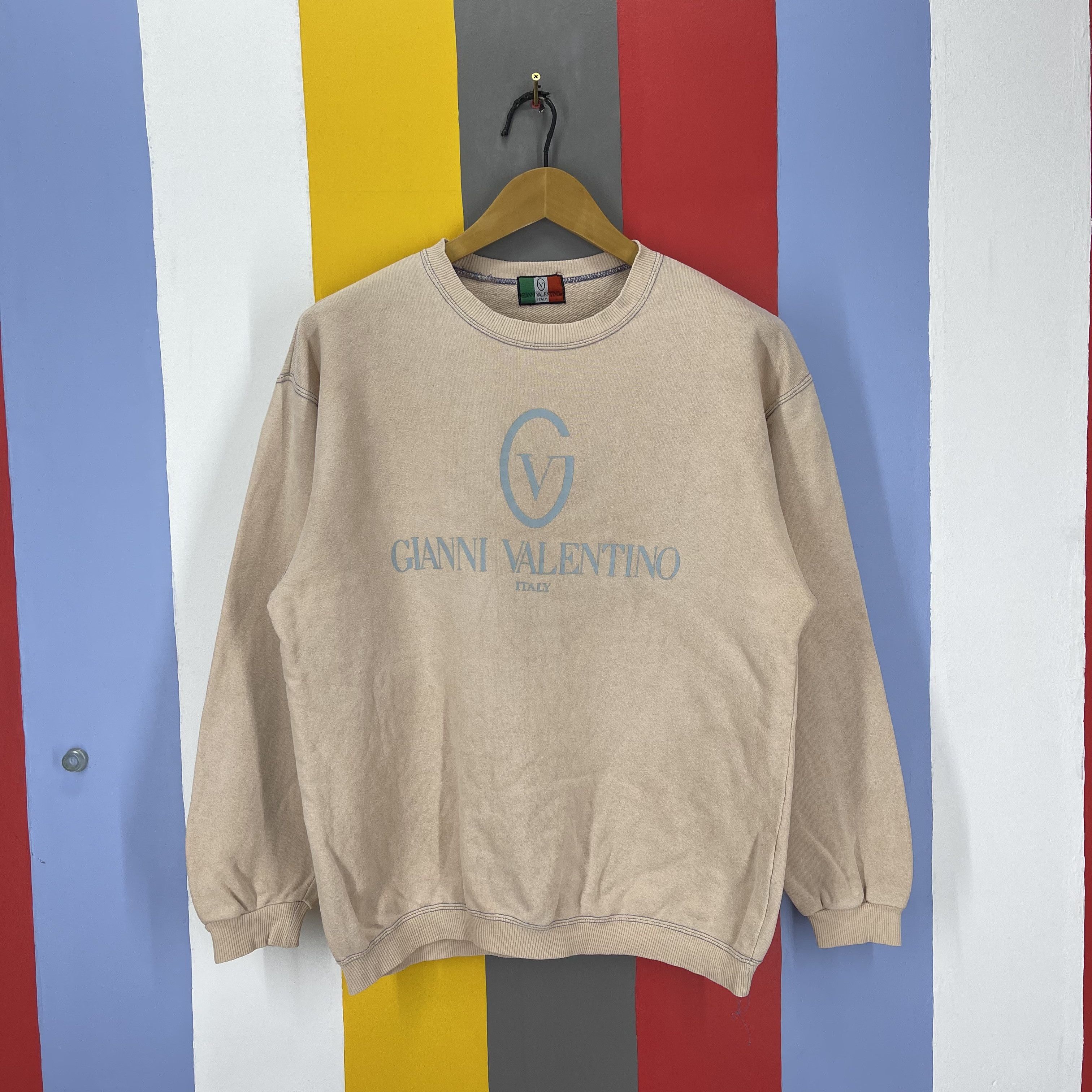 Gianni Valentino GIANNI VALENTINO Crew Neck Sweatshirt #1370/AV Size US M / EU 48-50 / 2 - 1 Thumbnail
