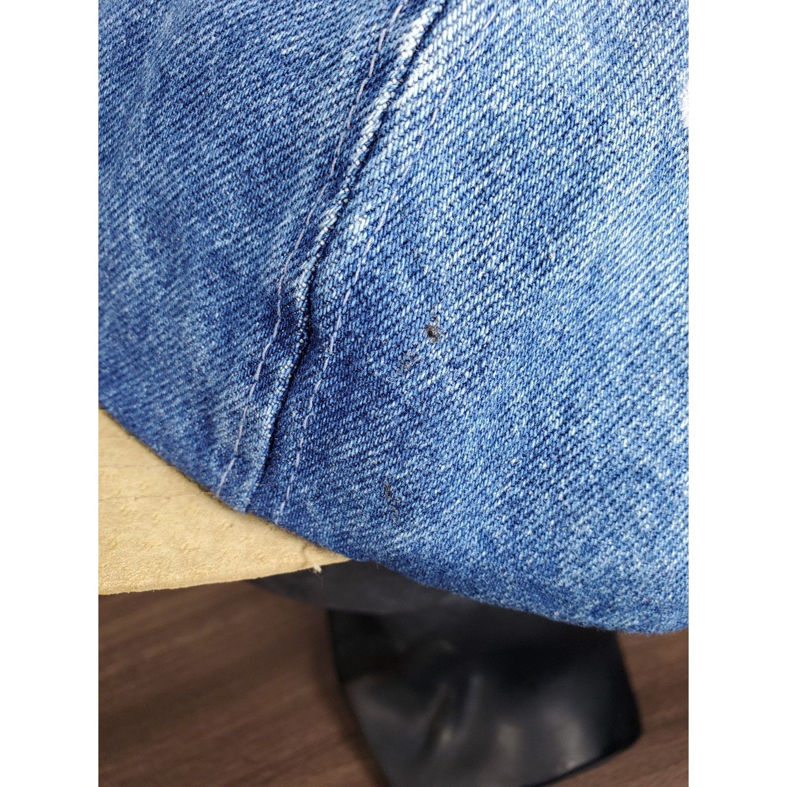 Vintage × Yupong Carborundum Abrasives Denim Hat Adjustable Cap Yupoong Size ONE SIZE - 6 Thumbnail