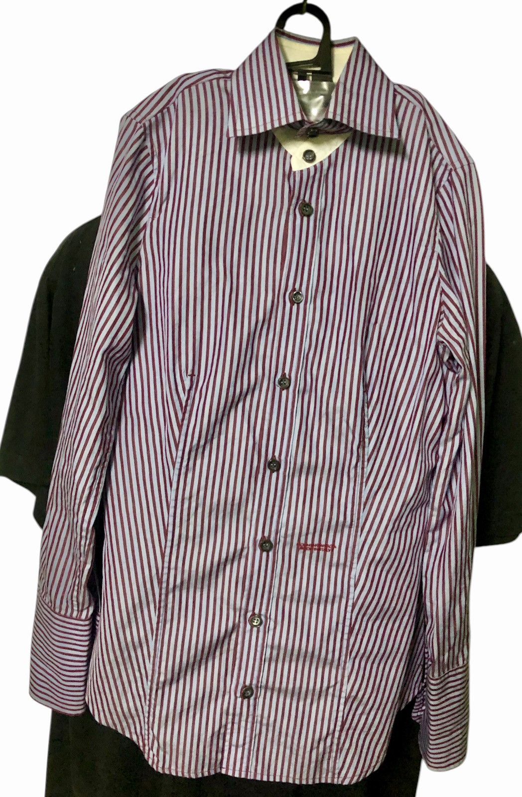Designer × Dsquared2 DSQUARED2 BUTTON UP SHIRT BURN IN CANADA MADE IN ITLY Size S / US 4 / IT 40 - 21 Thumbnail