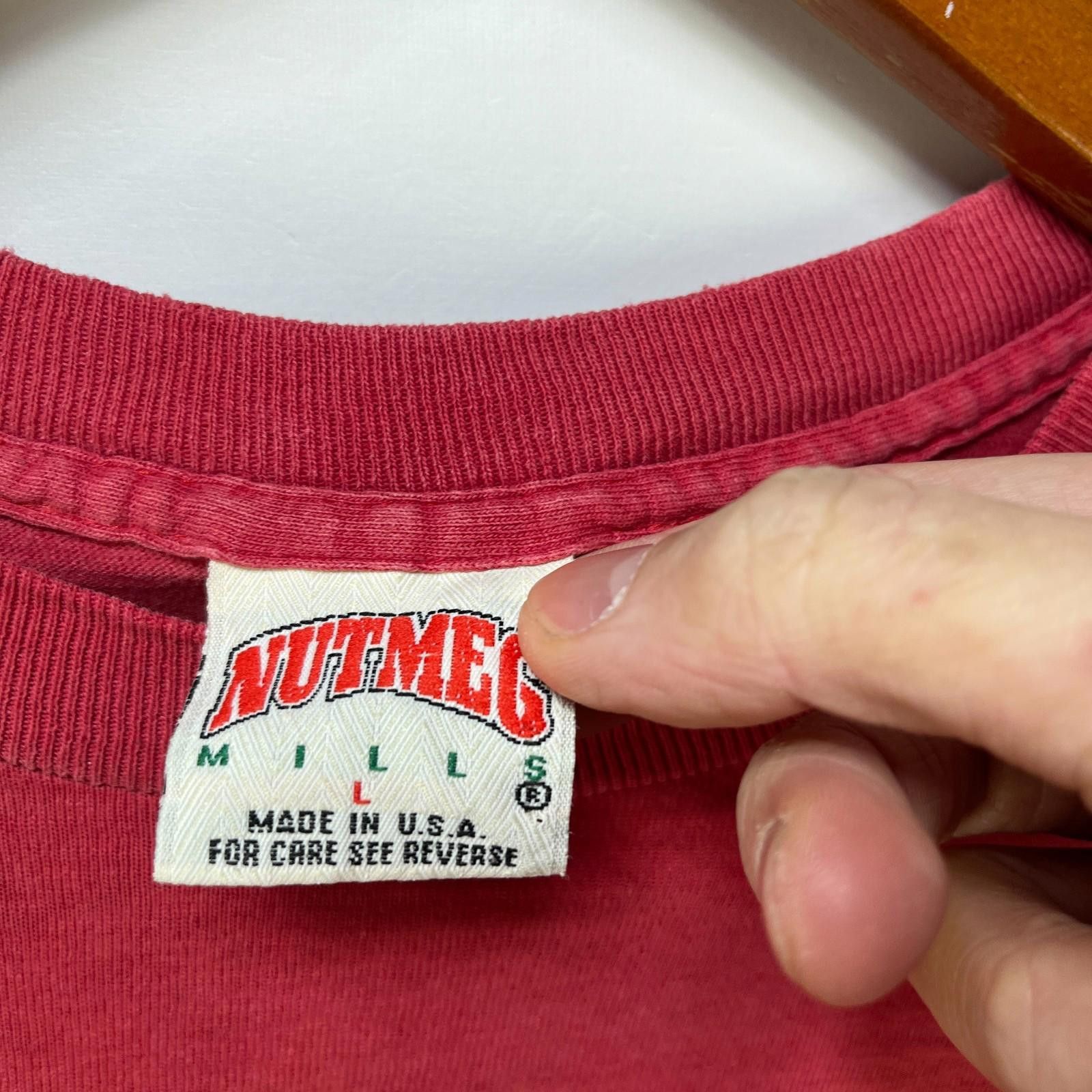 Other Vintage 90s Chicago Bulls Nutmeg T Shirt Youth Large Size ONE SIZE - 3 Thumbnail