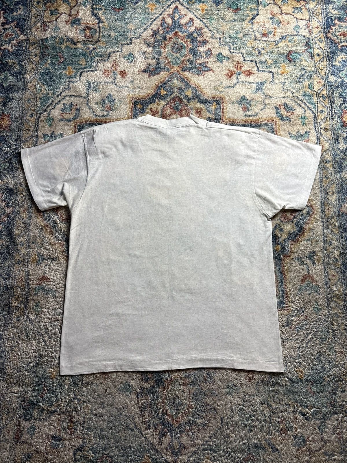 Vintage Vintage Painted Floral Bedazzled T-shirt Size XL Size XL / US 12-14 / IT 48-50 - 2 Thumbnail