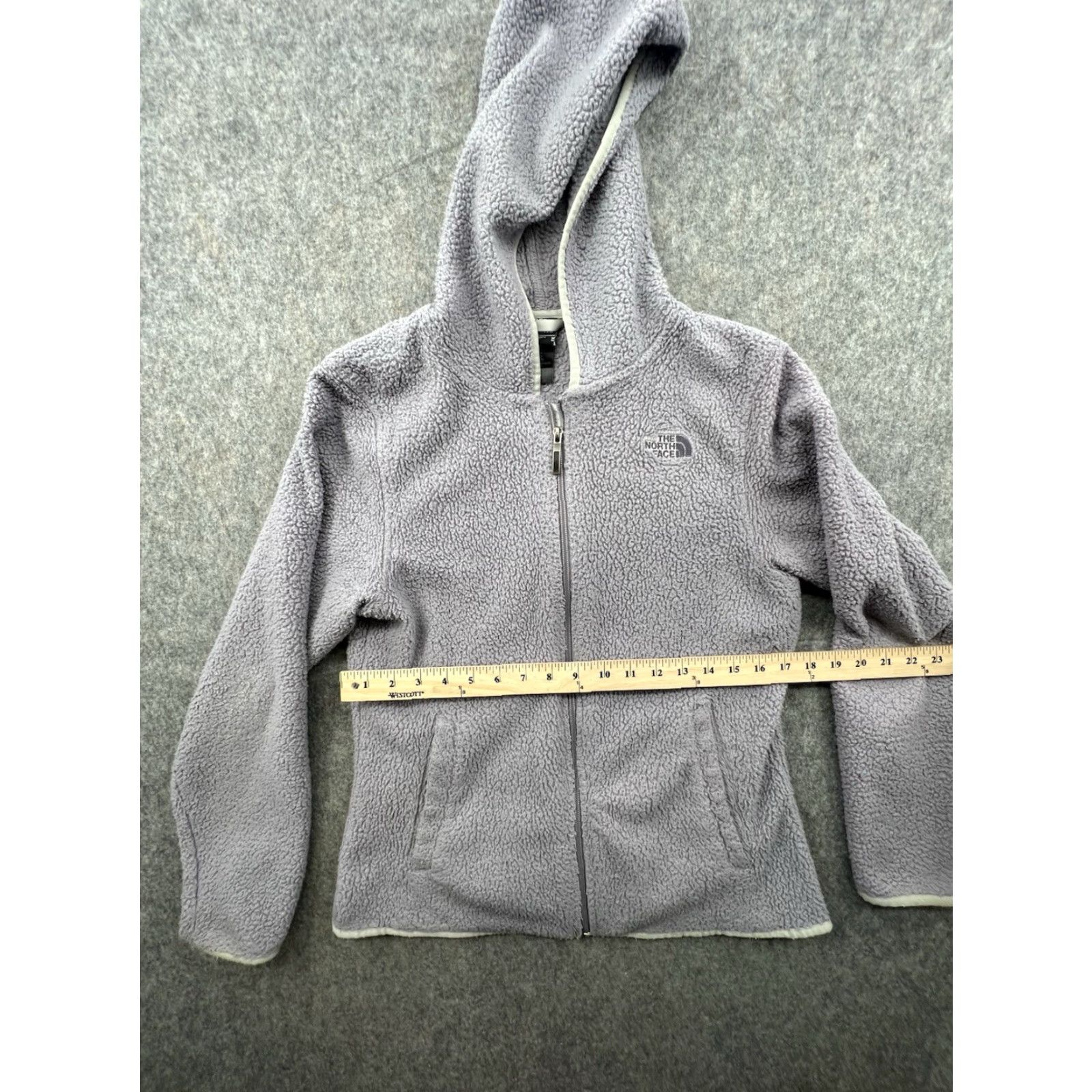 The North Face THE NORTH FACE Women's Osito Fleece Zip Front Light Purple Jacket Hoodie Size M Size M / US 6-8 / IT 42-44 - 2 Thumbnail