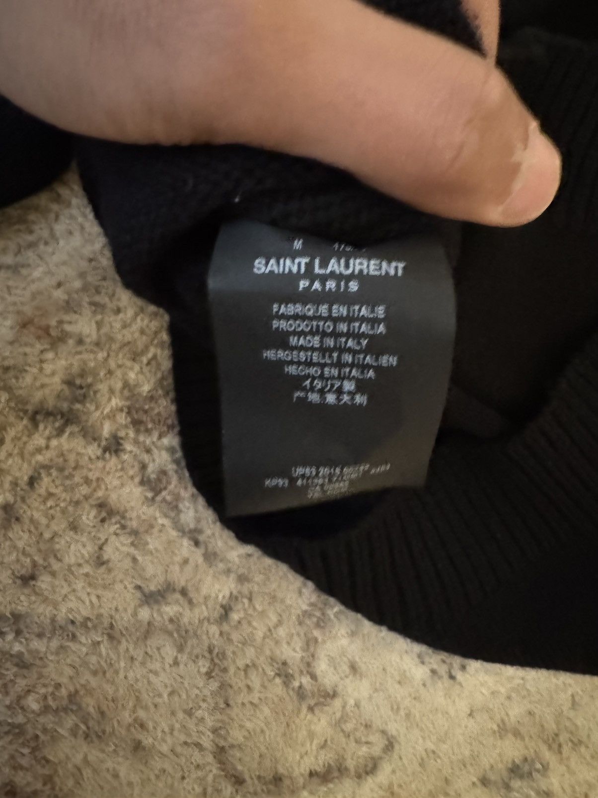 Saint Laurent Paris T rex sweater Size US M / EU 48-50 / 2 - 4 Thumbnail