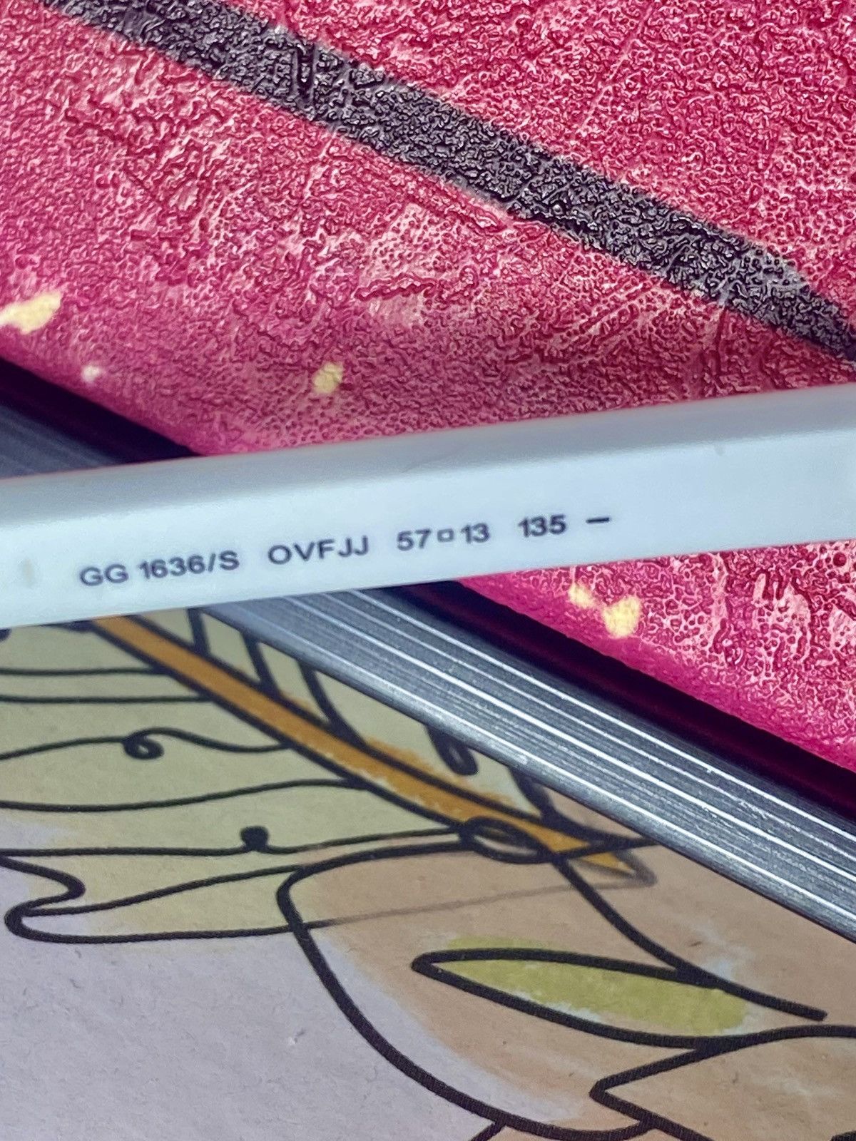 Gucci Gucci Oversized Sunglasses Size ONE SIZE - 7 Thumbnail