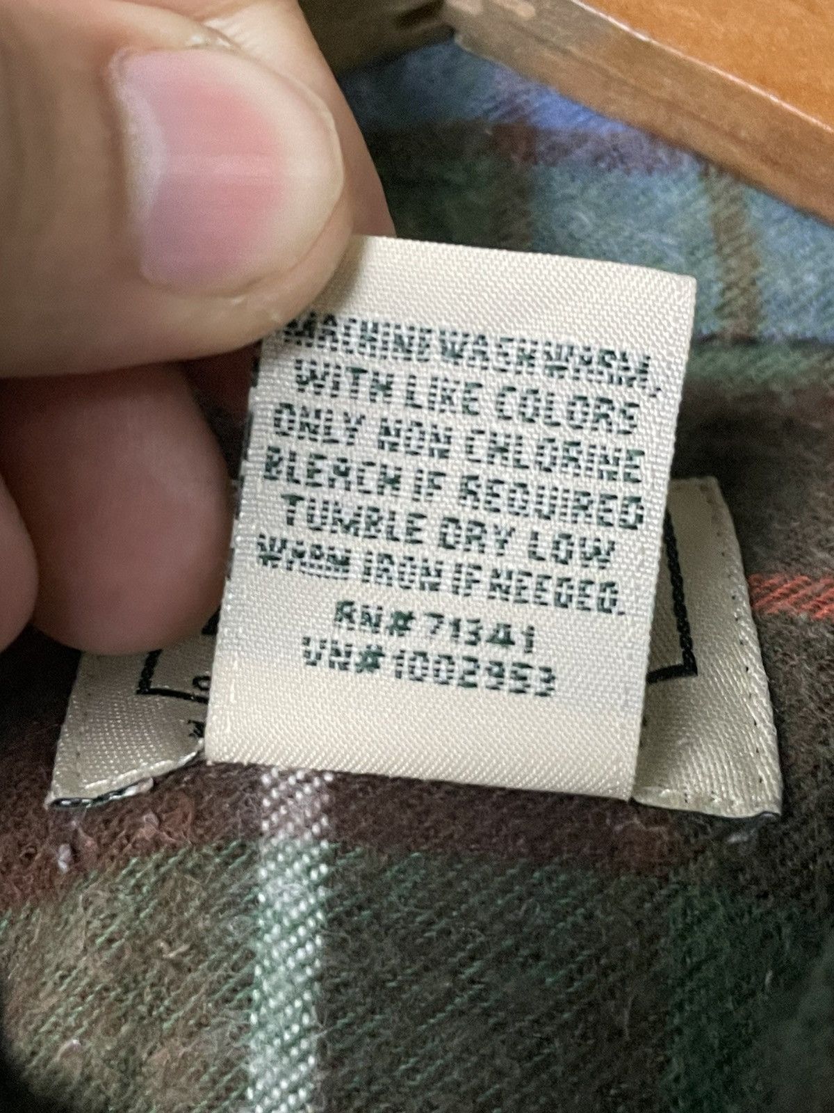 L.L. Bean × Vintage L.L Bean Scotch Plaid Flannel Shirt (54) Size US XL / EU 56 / 4 - 9 Thumbnail