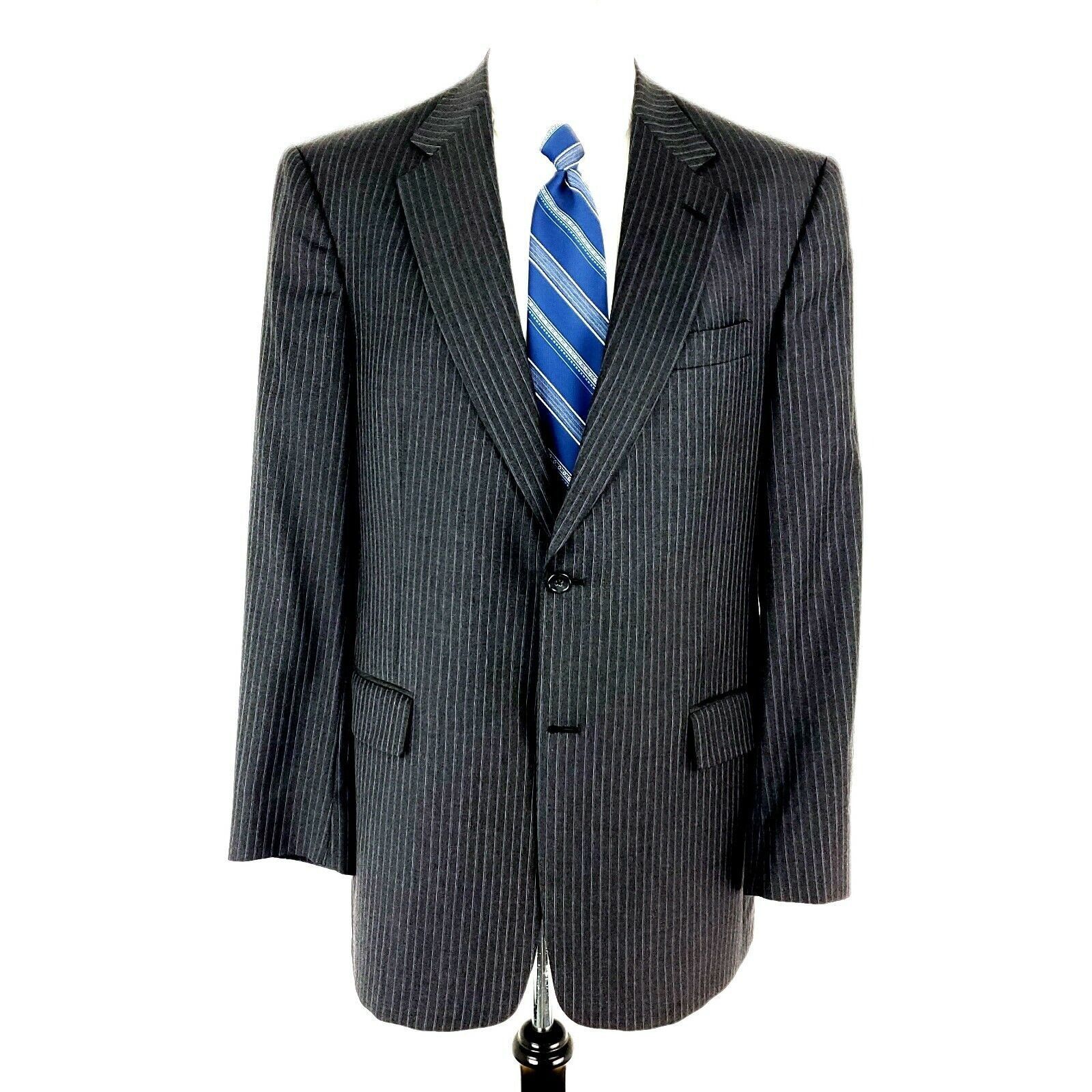 Hart Schaffner Marx Hart Schaffner Marx Gold Trumpeter Wool 2 Button 2 Piece Sui Size 40L - 4 Thumbnail