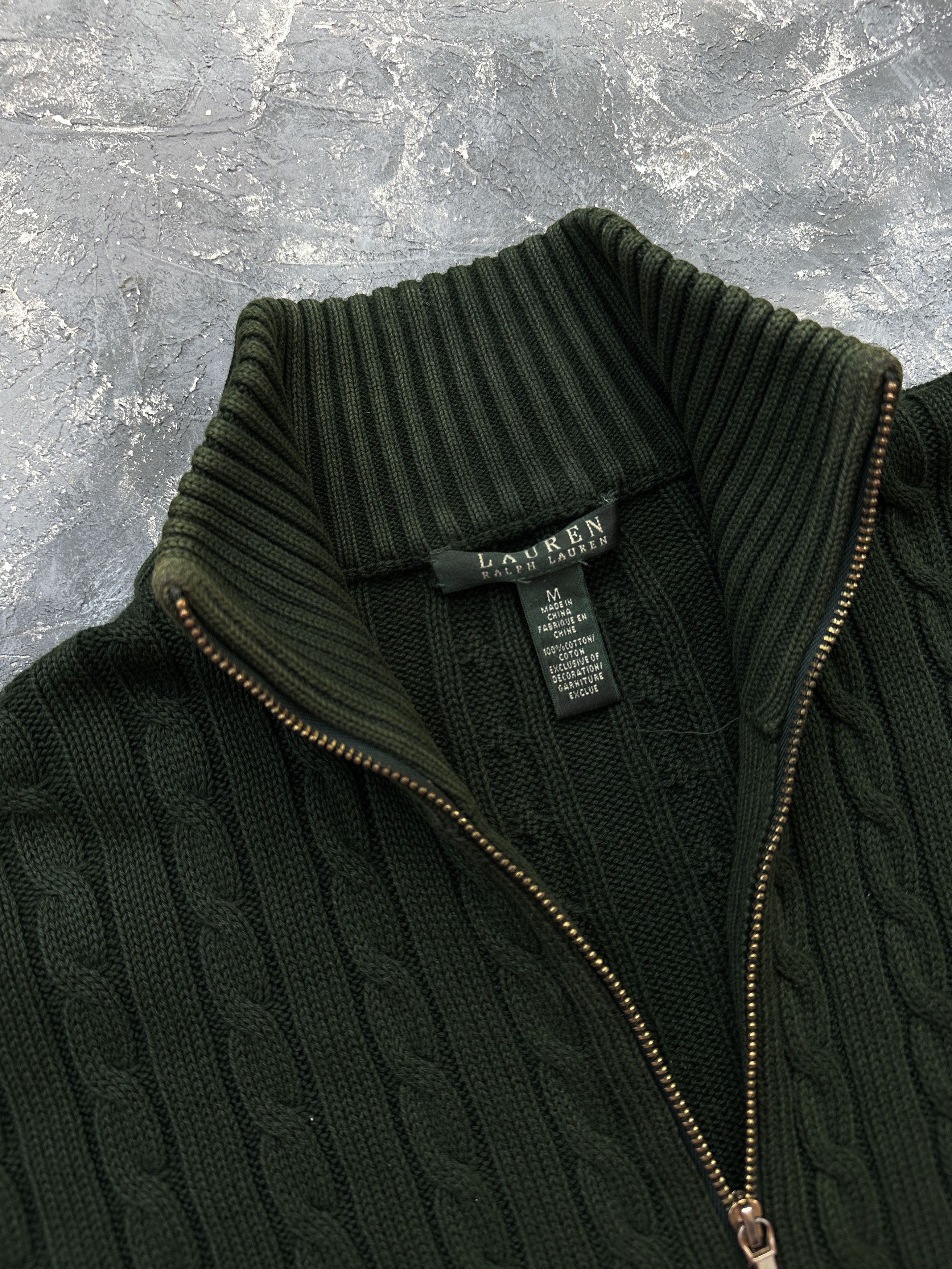 Polo Ralph Lauren polo ralph lauren zip sweater cable knit Size M / US 6-8 / IT 42-44 - 4 Thumbnail