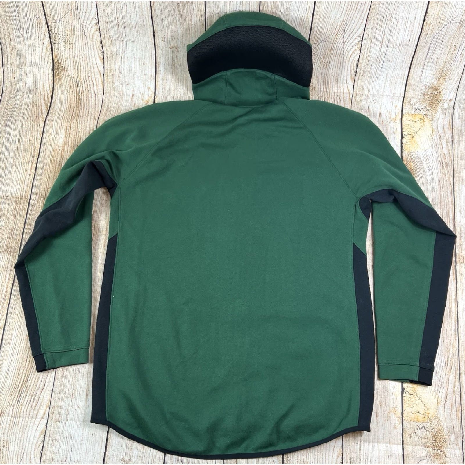 Nike VINTAGE Mens Nike Team Hoodie Dark Green Black Dri Fit Showtime Bears Basketball Large Size US L / EU 52-54 / 3 - 2 Thumbnail