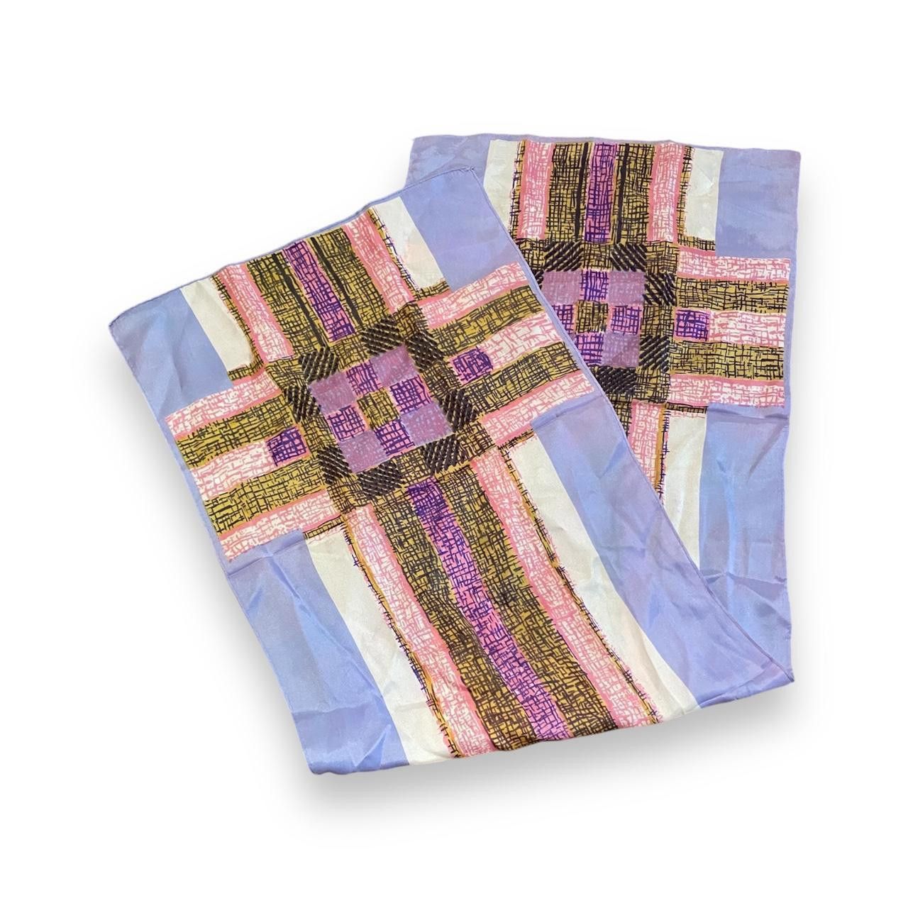 Designer Geometric Acetate Made in Japan Scarf Size ONE SIZE - 1 Thumbnail