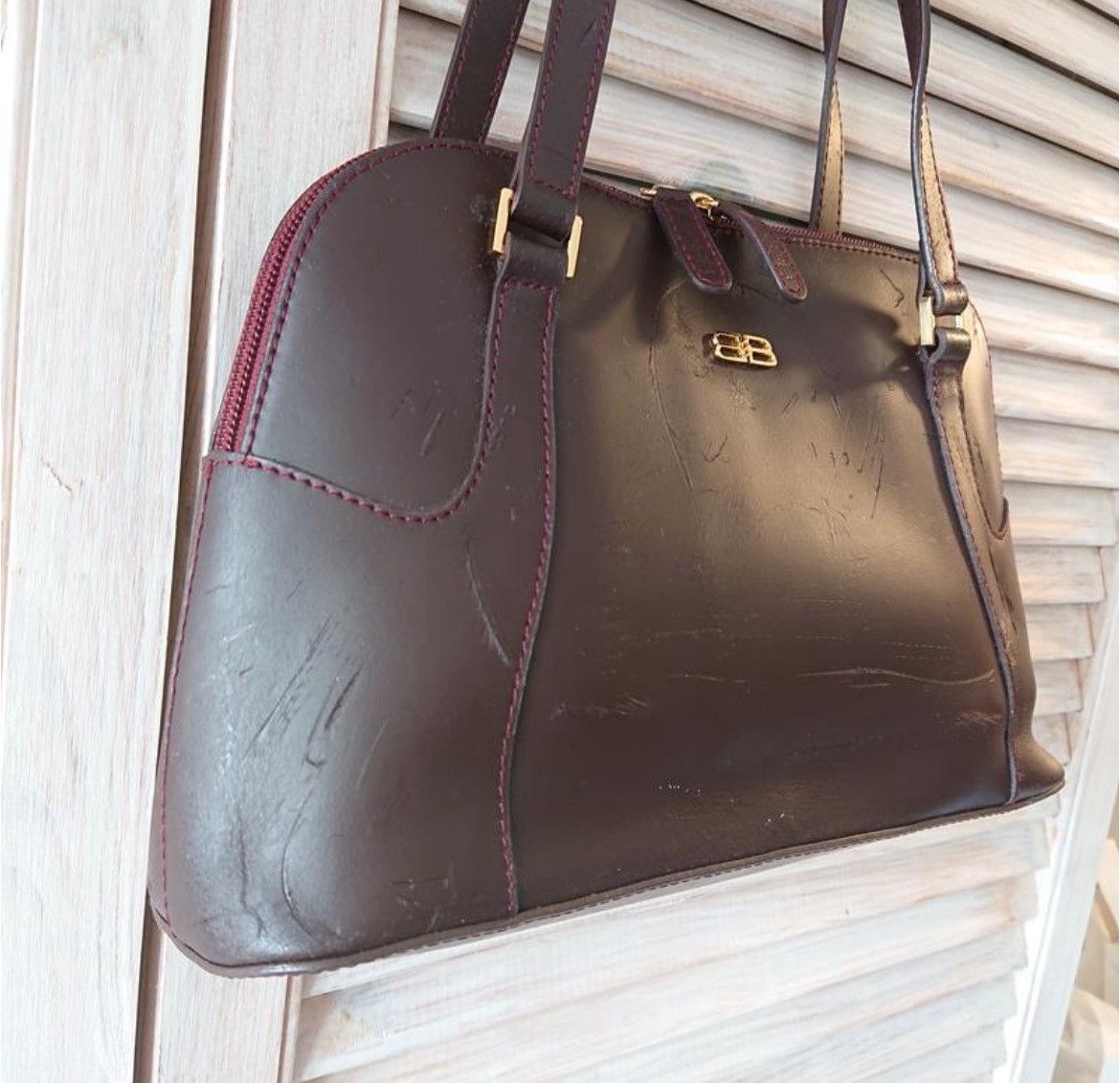 Balenciaga Balenciaga leather bag vintage rare Size ONE SIZE - 3 Thumbnail