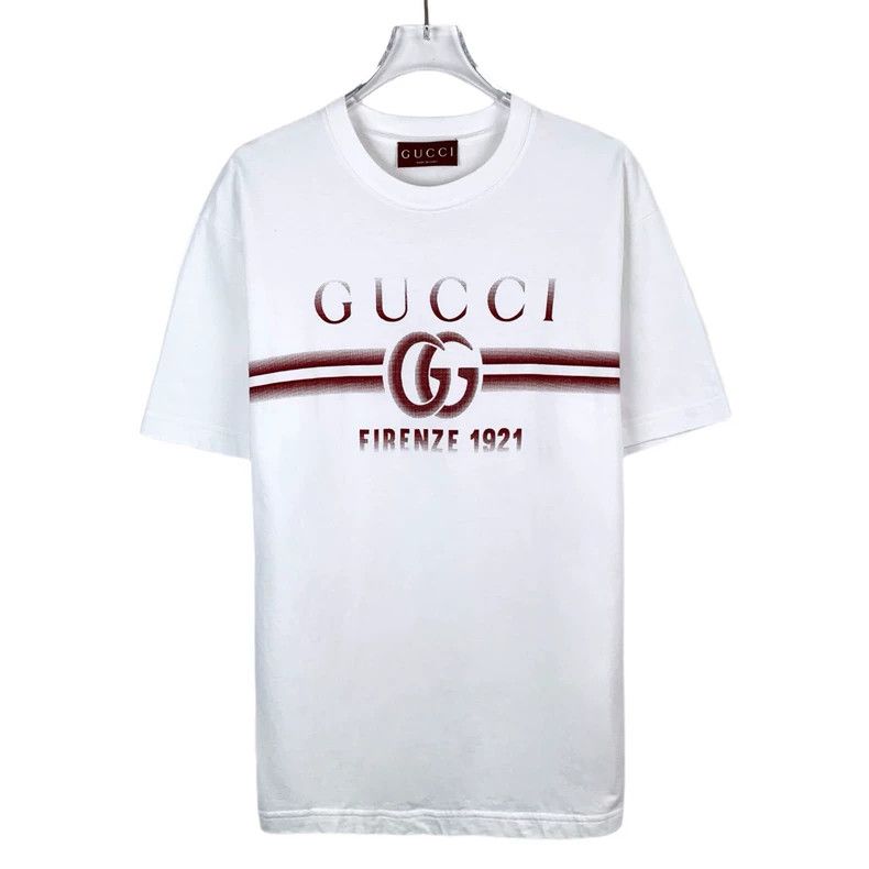 Gucci Gucci 24 white logo printed round-neck cotton short-sleeved Size US XS / EU 42 / 0 - 1 Thumbnail