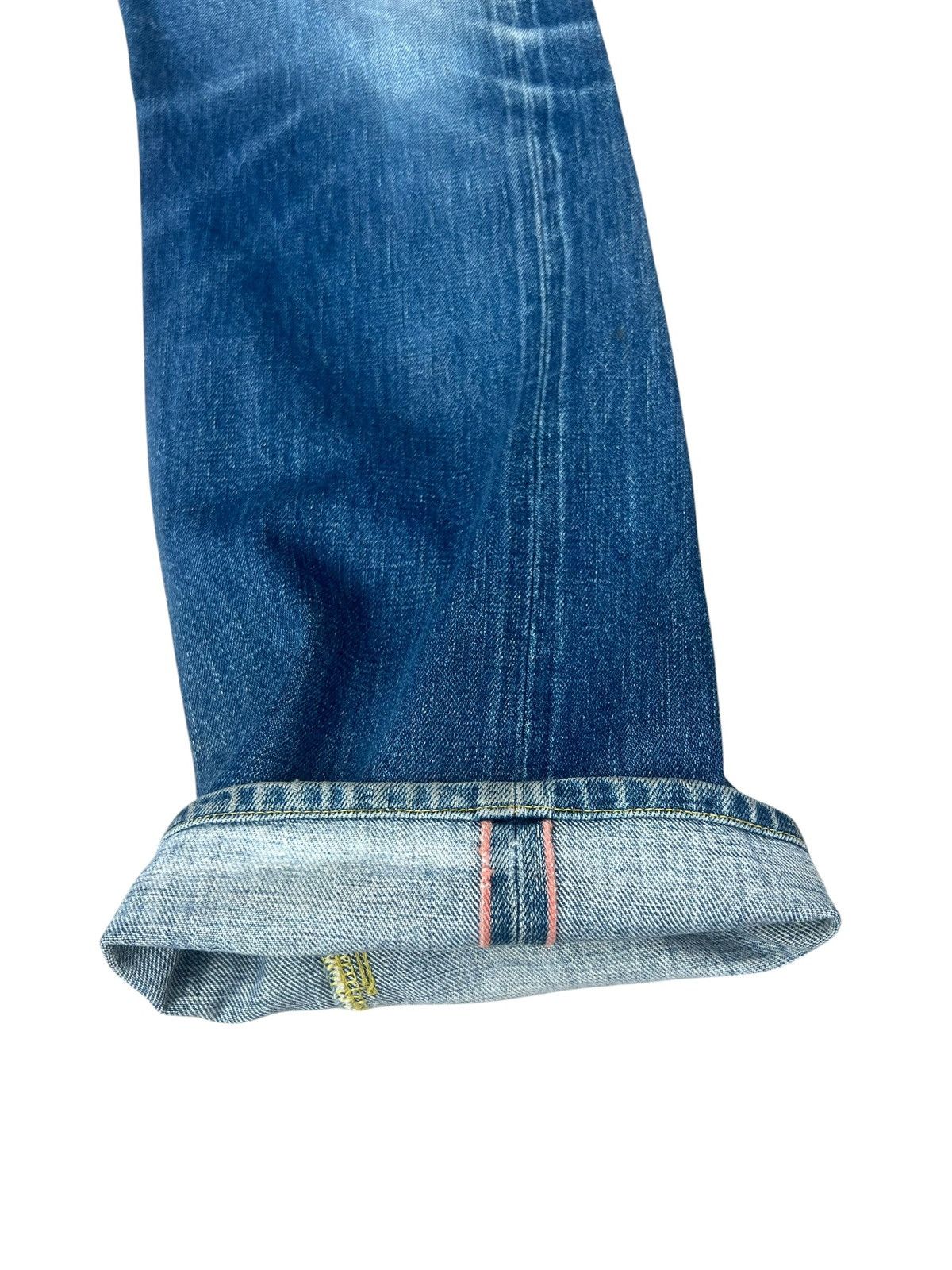 KATO Vintage Kato Japan Ripped Distressed Faded Denim Flare Jeans Size US 31 - 12 Thumbnail