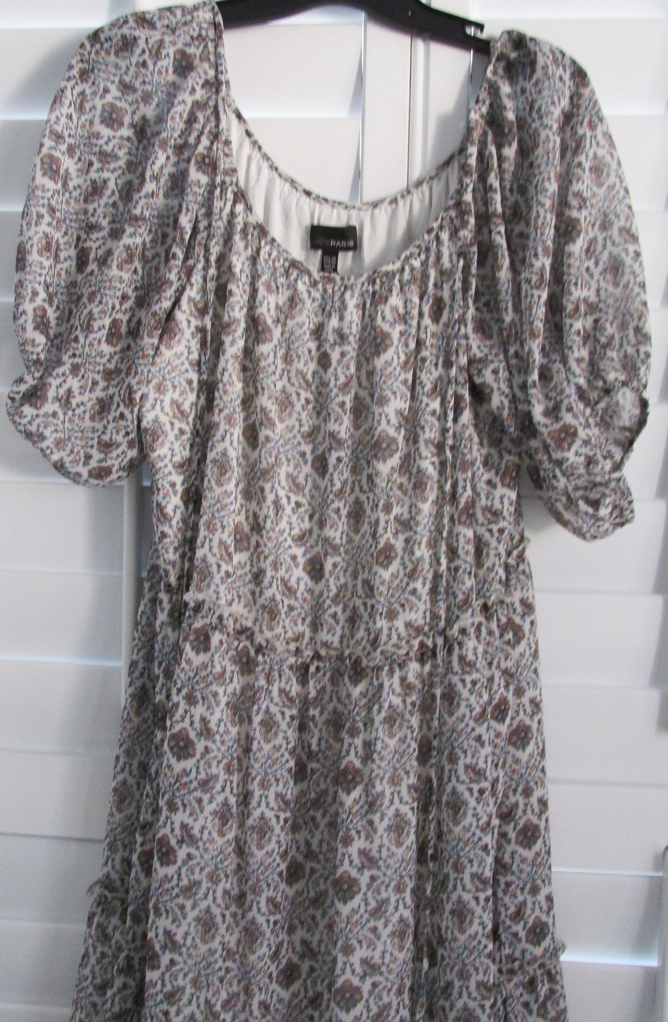 Other Lucy Paris (NWT) Off The Shoulder Midi Dress Size Medium Size M / US 6-8 / IT 42-44 - 1 Thumbnail