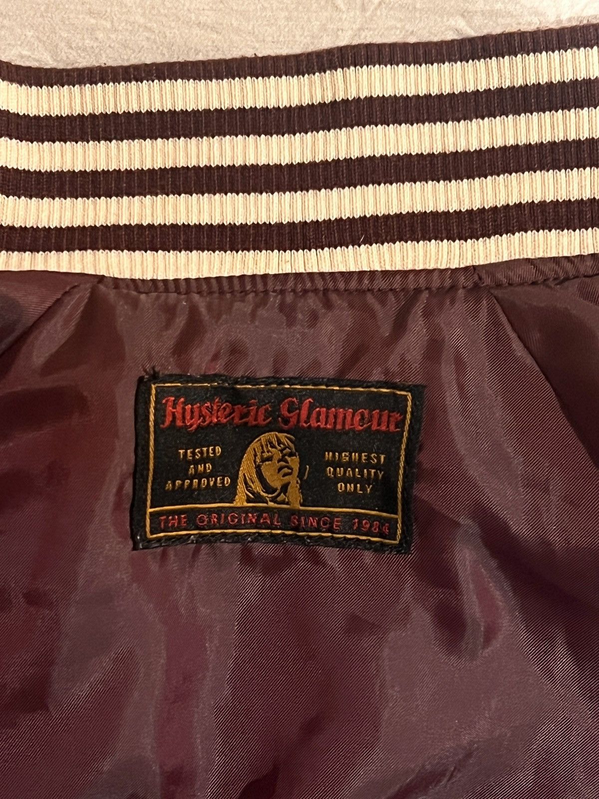 Hysteric Glamour RARE hysteric glamour vintage varsity las vegas jacket Size US M / EU 48-50 / 2 - 5 Thumbnail