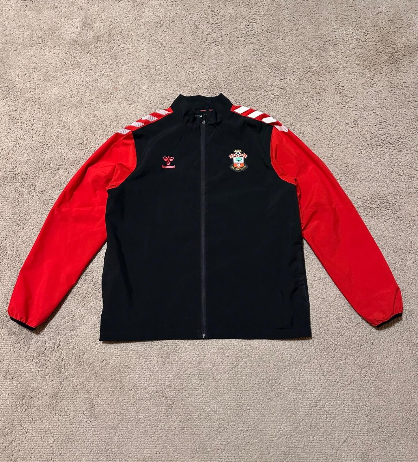 Hummel MEN'S FC SOUTHAMPTON TRACK JACKET TRAINING SOCCER FOOTBALL Size US XL / EU 56 / 4 - 1 Thumbnail