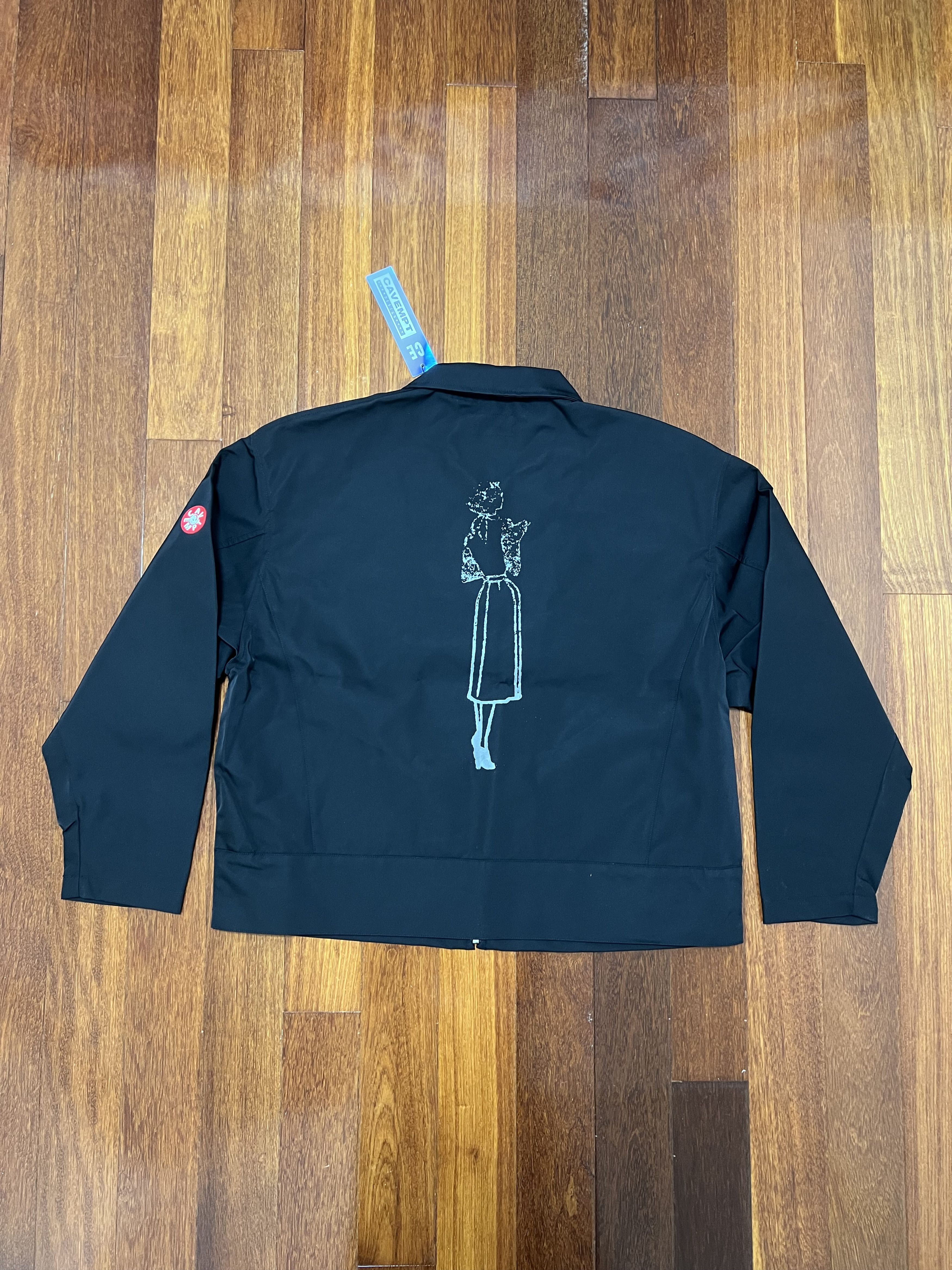 Cav Empt 💚 SS20 Cav Empt Ref Stamped Zip Jacket Black Large NEW Size US L / EU 52-54 / 3 - 5 Thumbnail