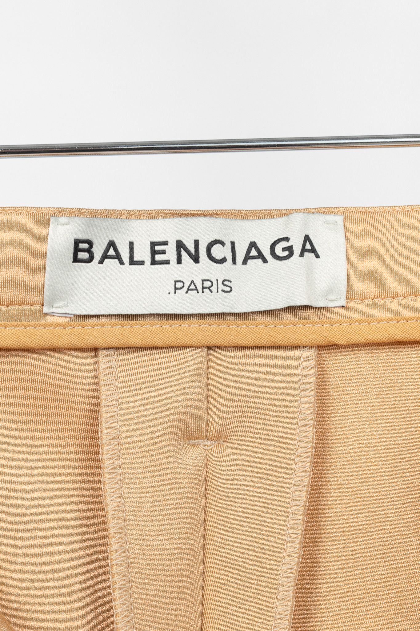Balenciaga Balenciaga Resort 2017 Beige High-Waisted Skinny Pants Size 27" / US 4 / IT 40 - 4 Thumbnail