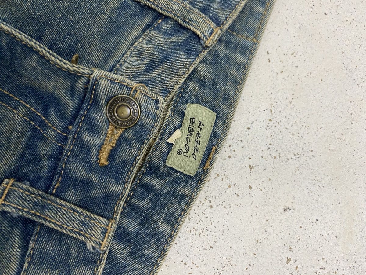 Hysteric Glamour × Japanese Brand × Le Grande Bleu (L.G.B.) Unisex Flare Arezzo Blanconi Seamark Mud Wash Art Butterfly Size US 30 / EU 46 - 7 Thumbnail