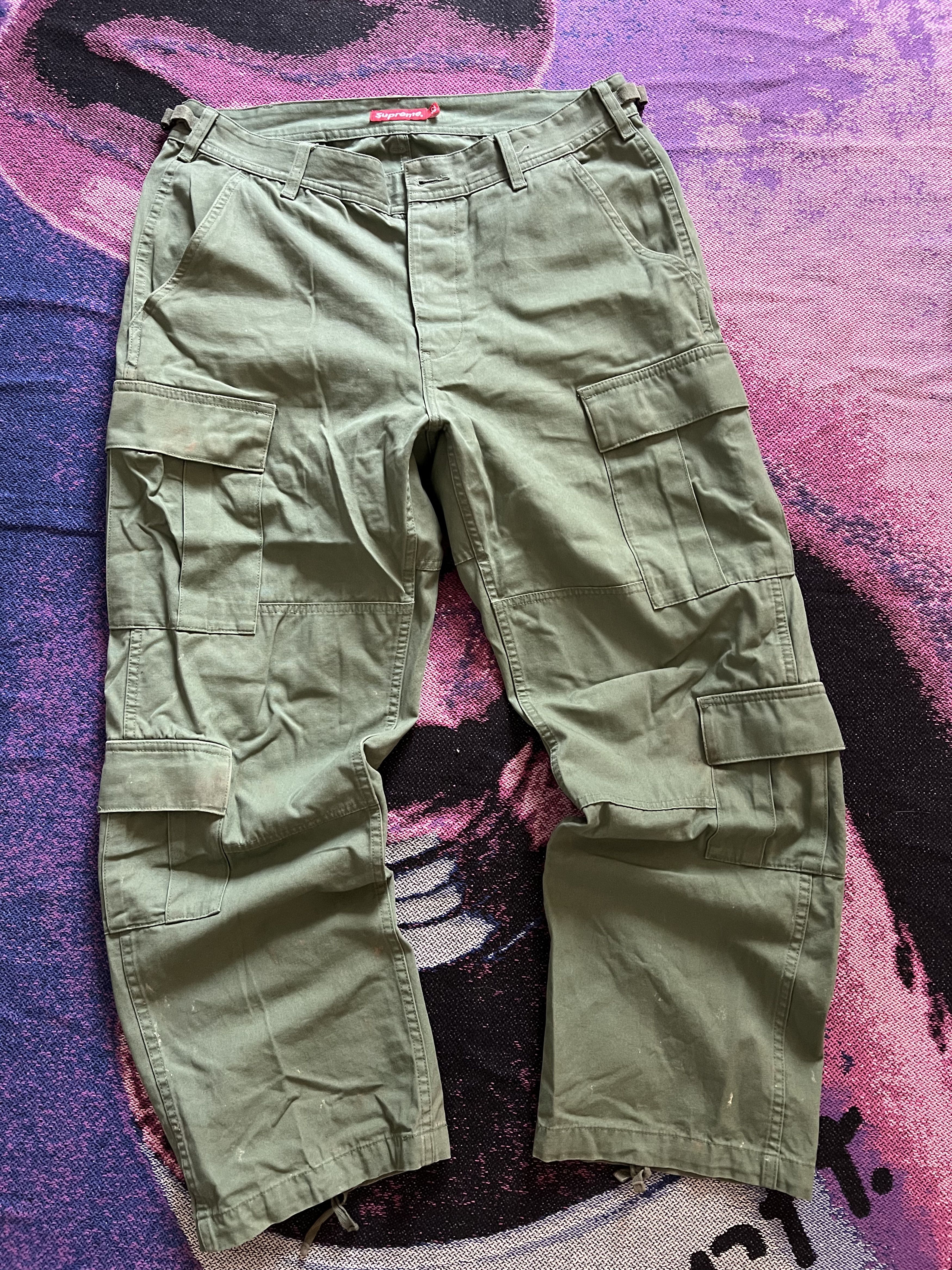 Supreme Brand New! Supreme F/W 22 Pin Up Chino Pants (Slate