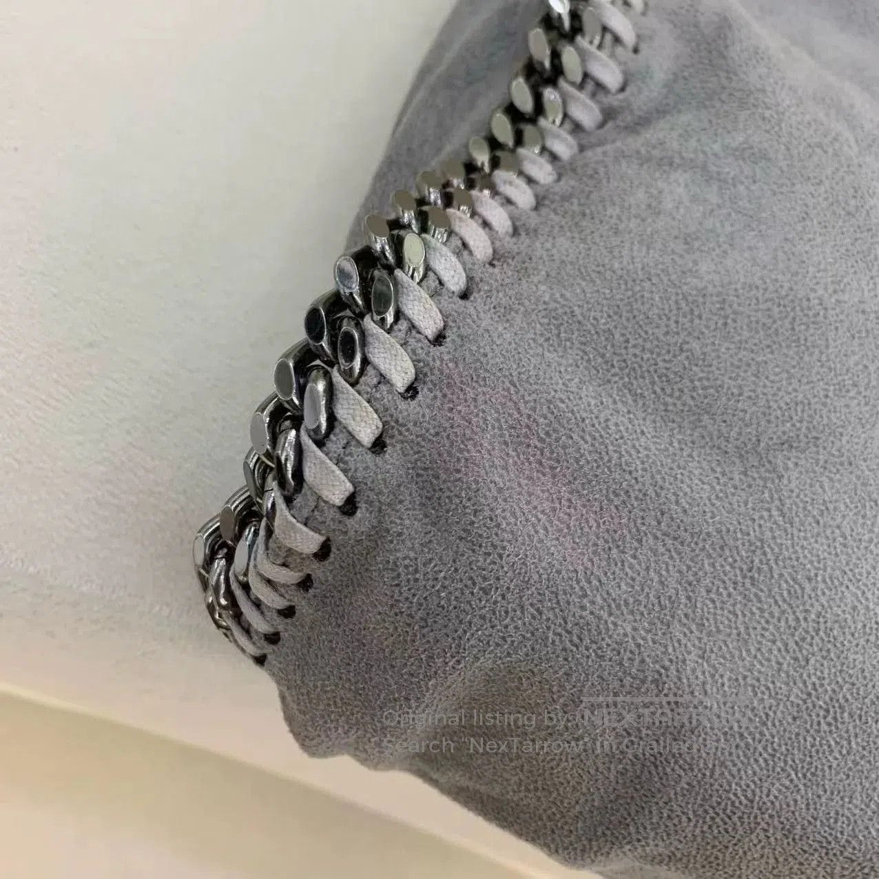 Stella McCartney Stella McCartney Gray Chain Shoulder Bag. Size ONE SIZE - 4 Thumbnail