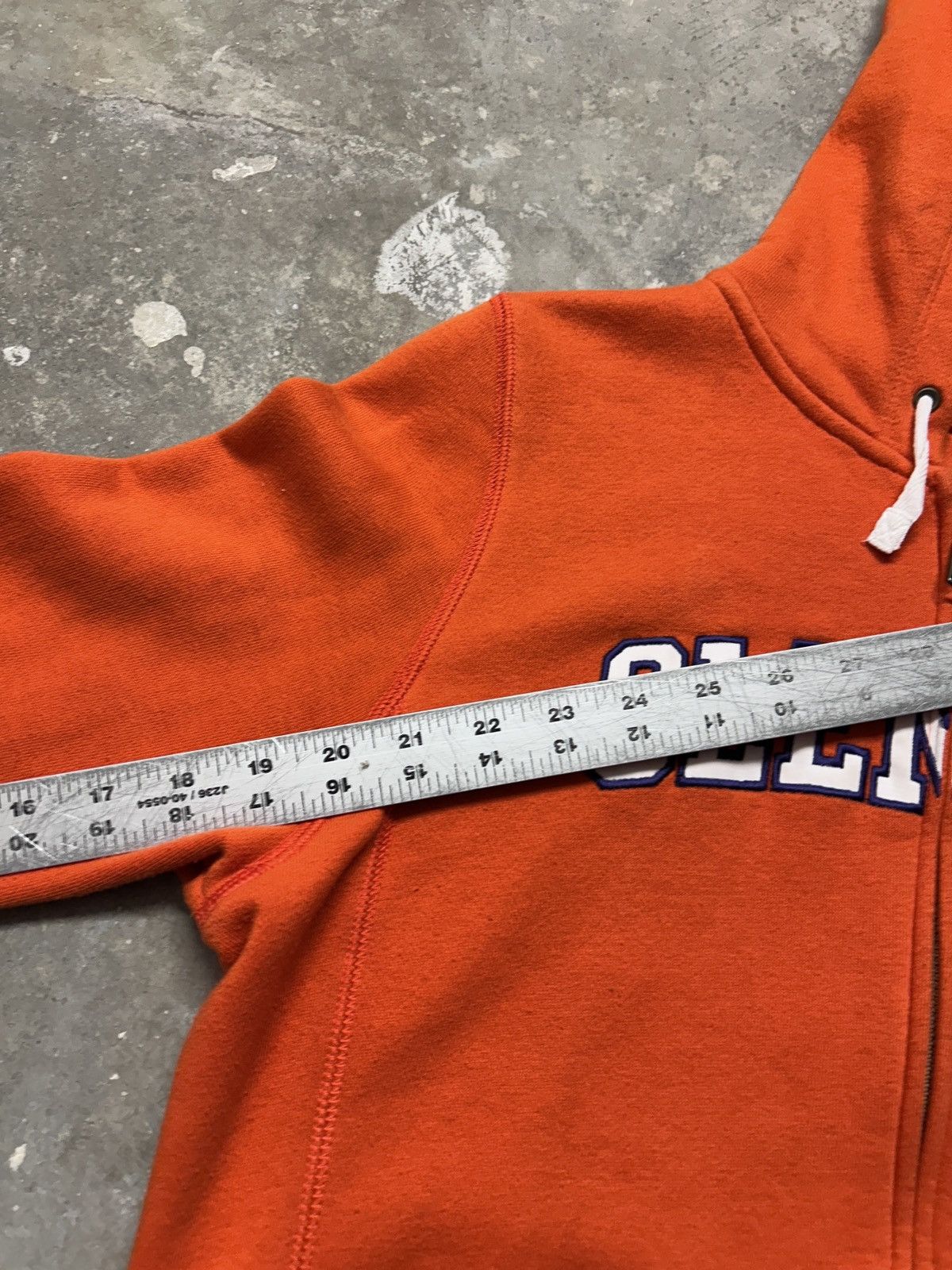 Nike 00’s Nike Clemson Tigers Zip Up Hoodie Woman’s Size M / US 6-8 / IT 42-44 - 9 Thumbnail
