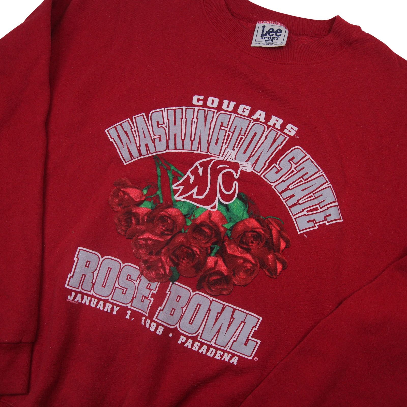 Vintage Vintage Washington State Cougars Rose Bowl Sweatshirt Size US XXL / EU 58 / 5 - 2 Thumbnail
