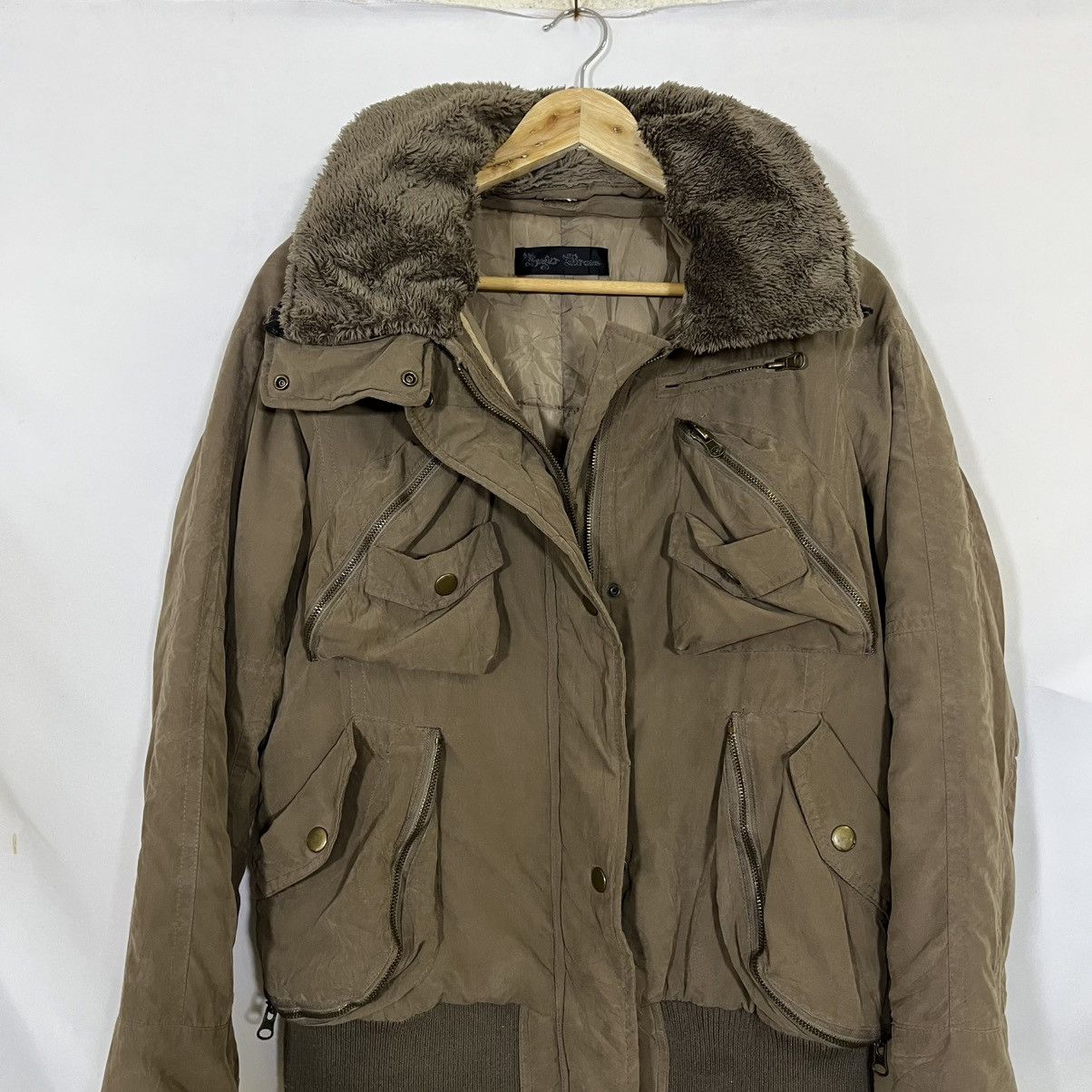 If Six Was Nine SUGAR BROWN BONDAGE JACKET Size US M / EU 48-50 / 2 - 4 Thumbnail
