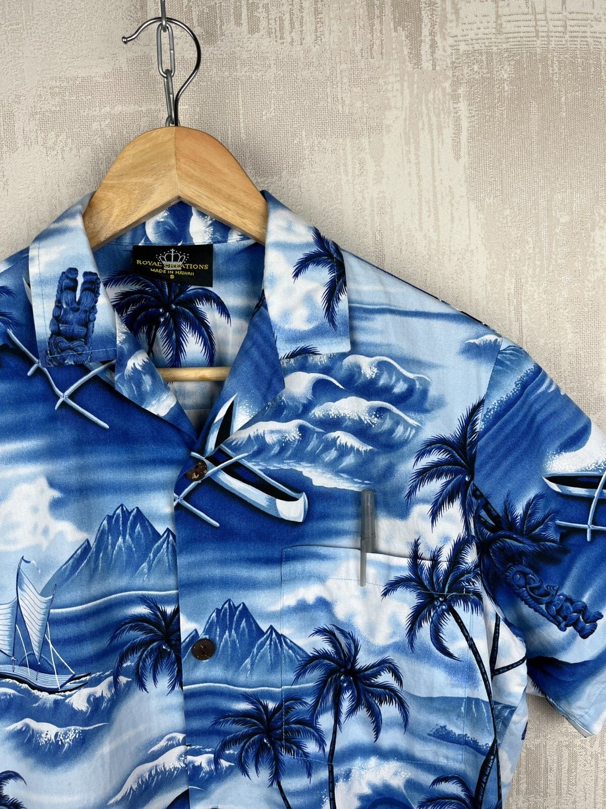 Other Vintage Royal Creations Hawaii Aloha Beach Hawaiian Shirt Size US S / EU 44-46 / 1 - 4 Thumbnail