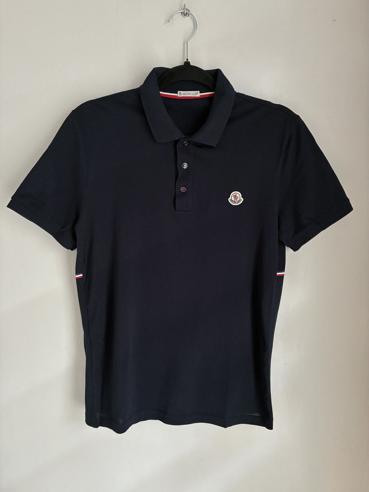 Moncler Moncler Polo T-shirt luxury Italy designer slim fit Size US M / EU 48-50 / 2 - 1 Thumbnail