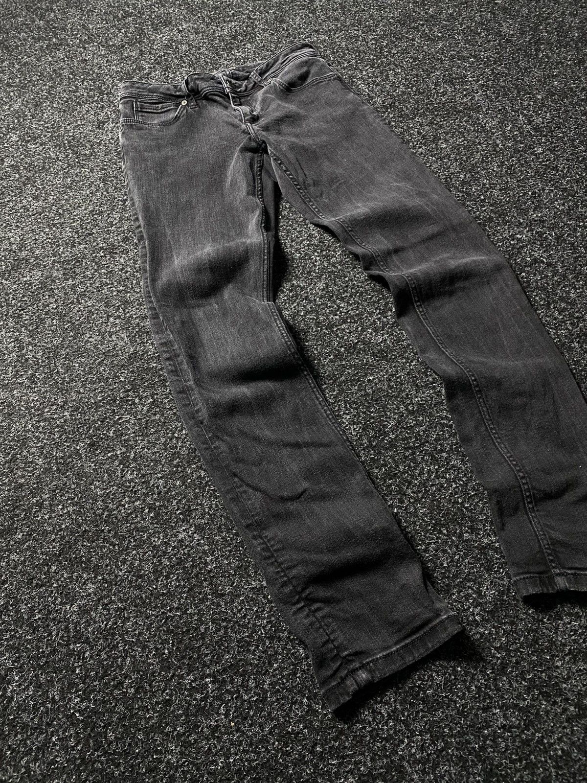 Burberry × Vintage BURBERRY LONDON Y2K CHECK NAVY JEANS PANTS Size 30" / US 8 / IT 44 - 2 Thumbnail