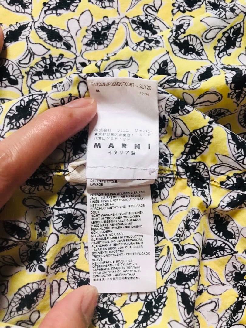 Marni Marni SS13 Floral Button Up Shirt Size US S / EU 44-46 / 1 - 7 Thumbnail