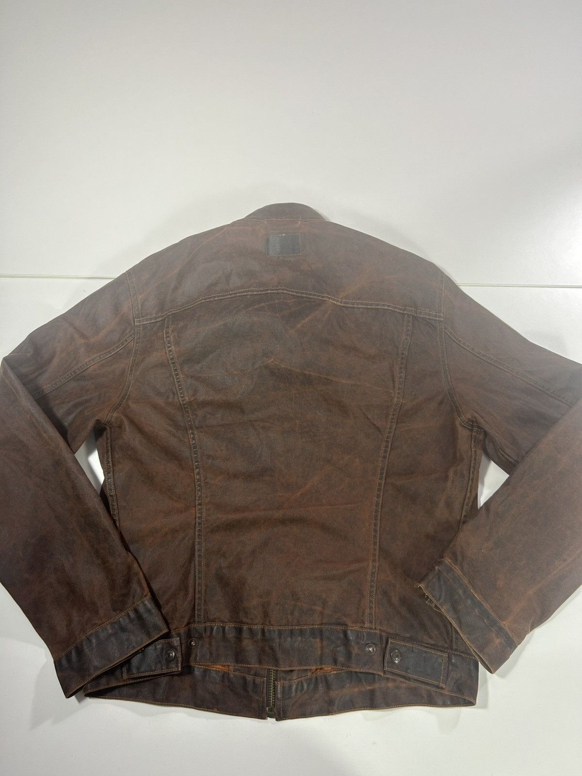 Levi's Vintage Clothing XL mens Levi Strauss70411 coated brown cotton jacket Size US XL / EU 56 / 4 - 4 Thumbnail
