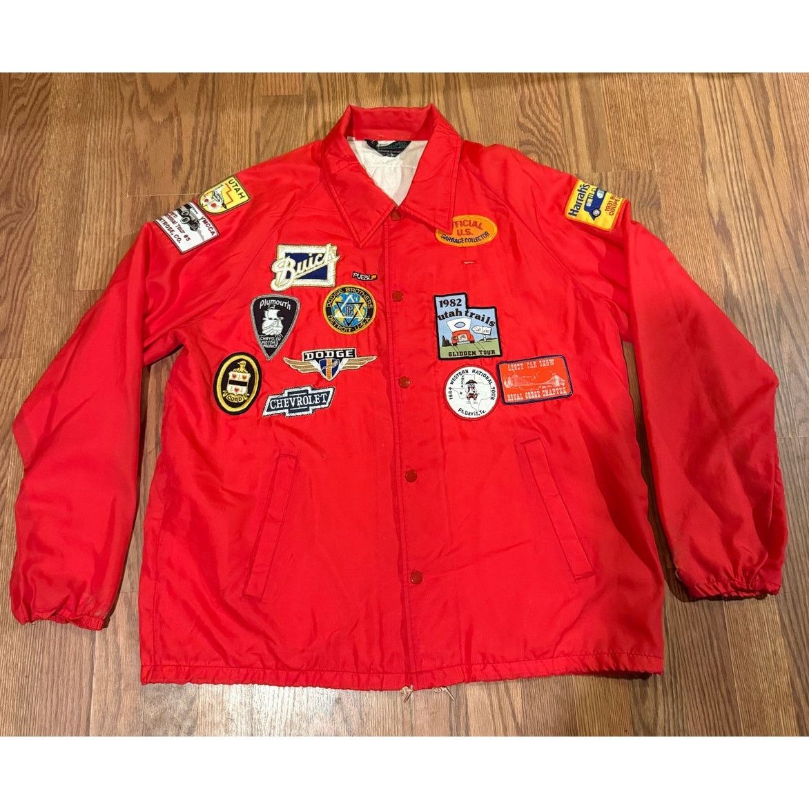 Other 80s Car Club Jacket With Patches Size US XL / EU 56 / 4 - 1 Thumbnail
