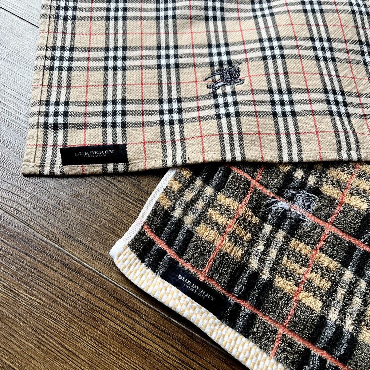Burberry Burberry London Hand Towel Set of 2 – Nova & Mini Check Size ONE SIZE - 7 Thumbnail