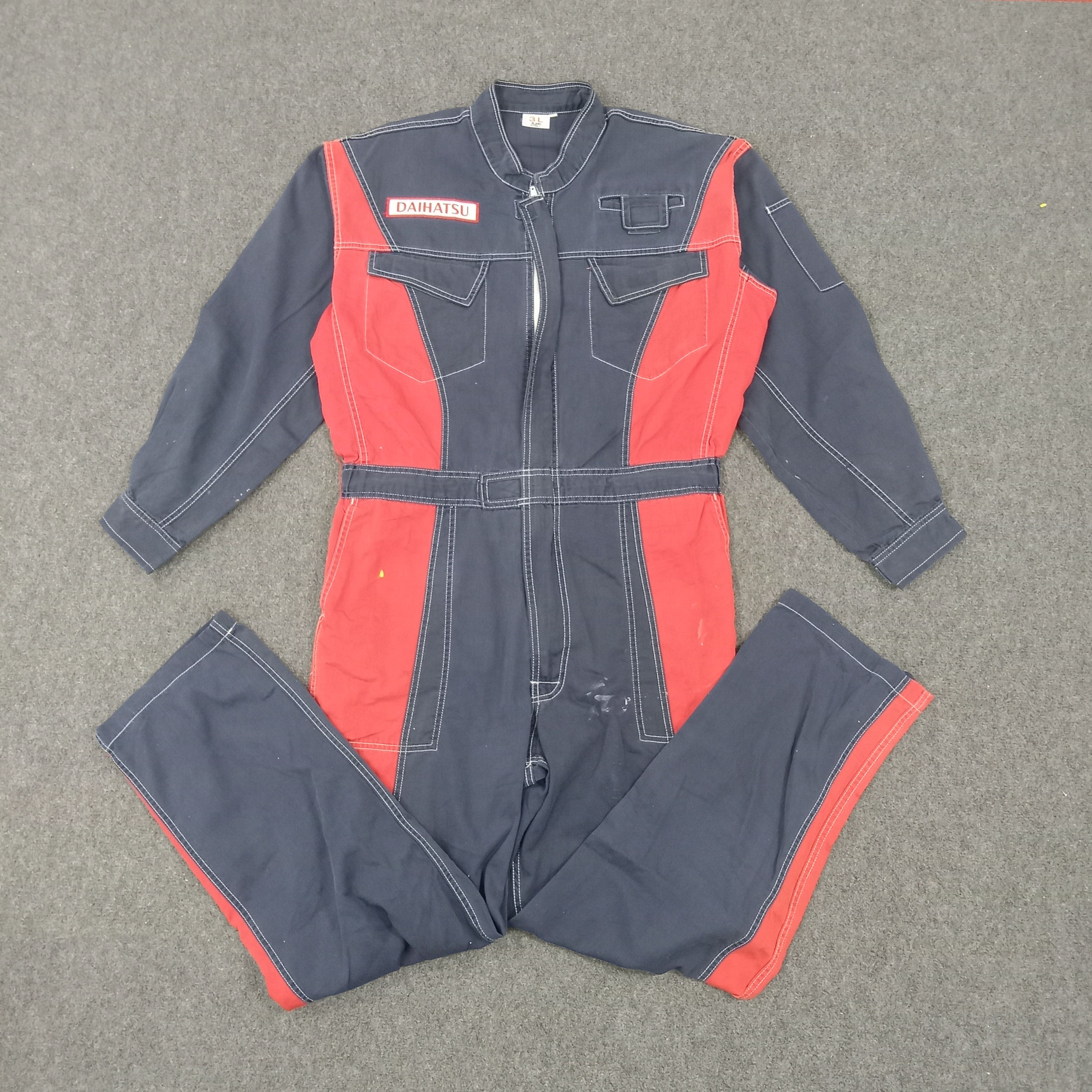 Japanese Brand × Vintage Daihatsu Japanese Racing Team Coverall Jacket Size US XL / EU 56 / 4 - 5 Thumbnail
