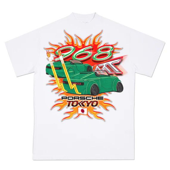 Kar × Porsche Design Kar Porsche 968 L'Art Kaido Flames T-Shirt Size US M / EU 48-50 / 2 - 1 Thumbnail