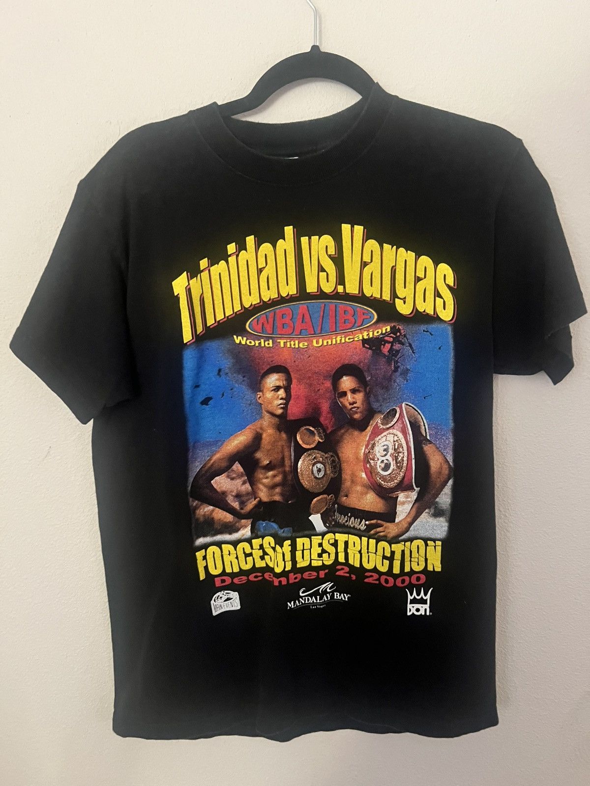 Other Vintage Boxing Tee Trinidad Vs Vargas size M Size US M / EU 48-50 / 2 - 1 Thumbnail
