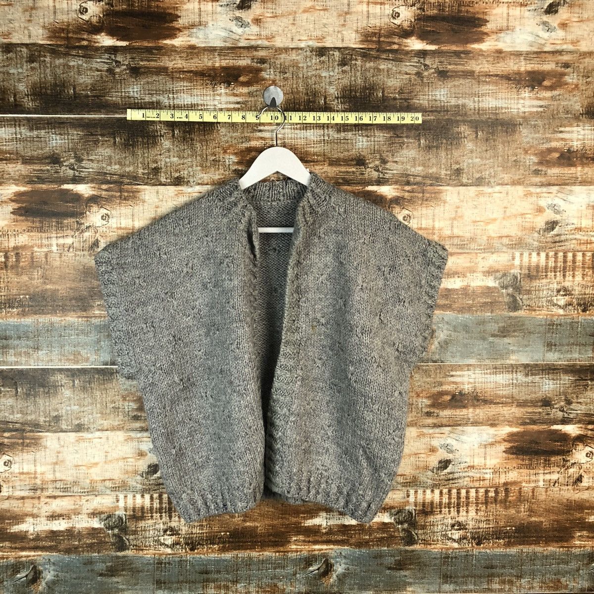 Homespun Knitwear × Japanese Brand Japanese Brand Grey vintage Knitwear #A1799 Size M / US 6-8 / IT 42-44 - 1 Thumbnail