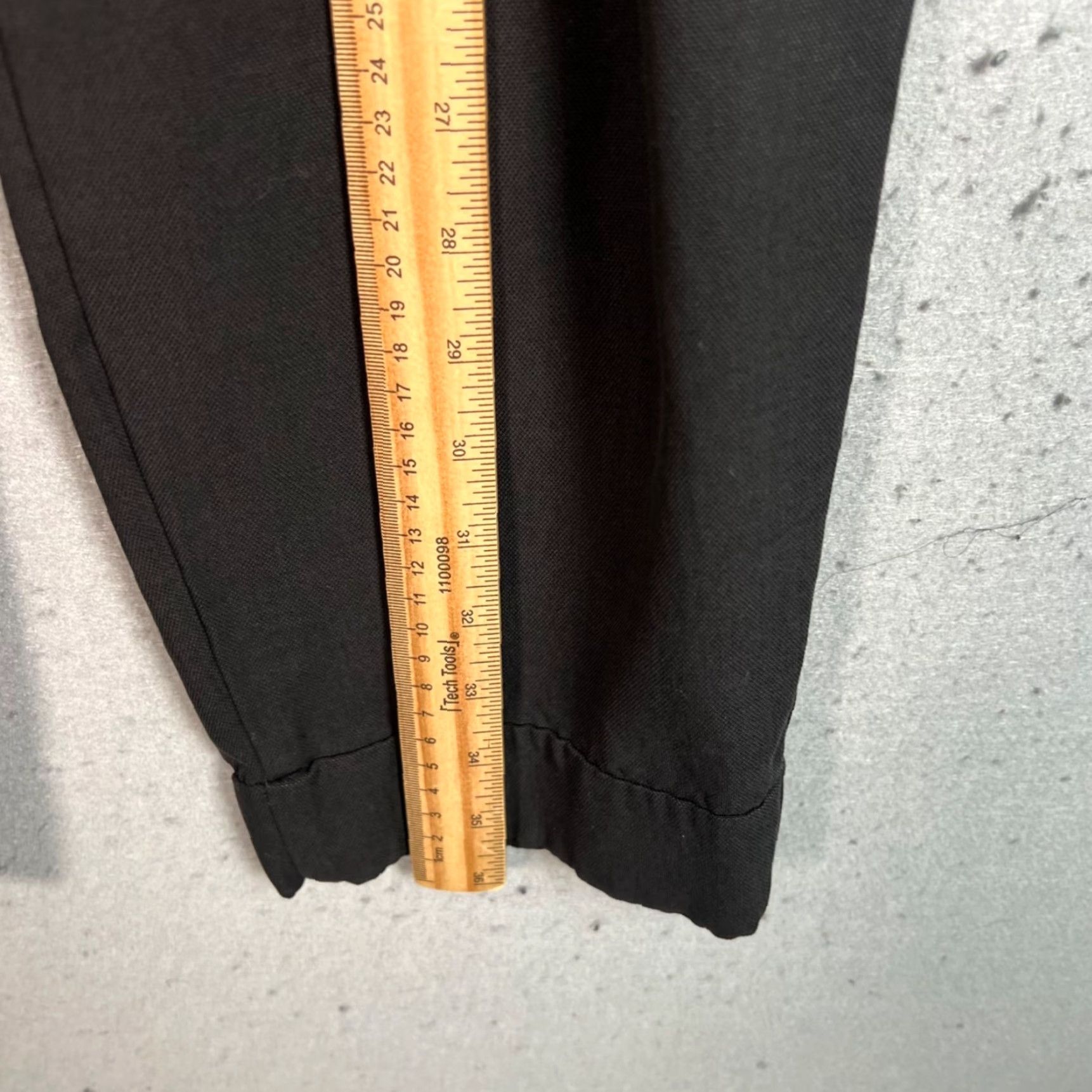 Everlane Everlane Dress Pants Womens Tapered Leg Lyocell Black Size 4 Size 27" / US 4 / IT 40 - 6 Thumbnail
