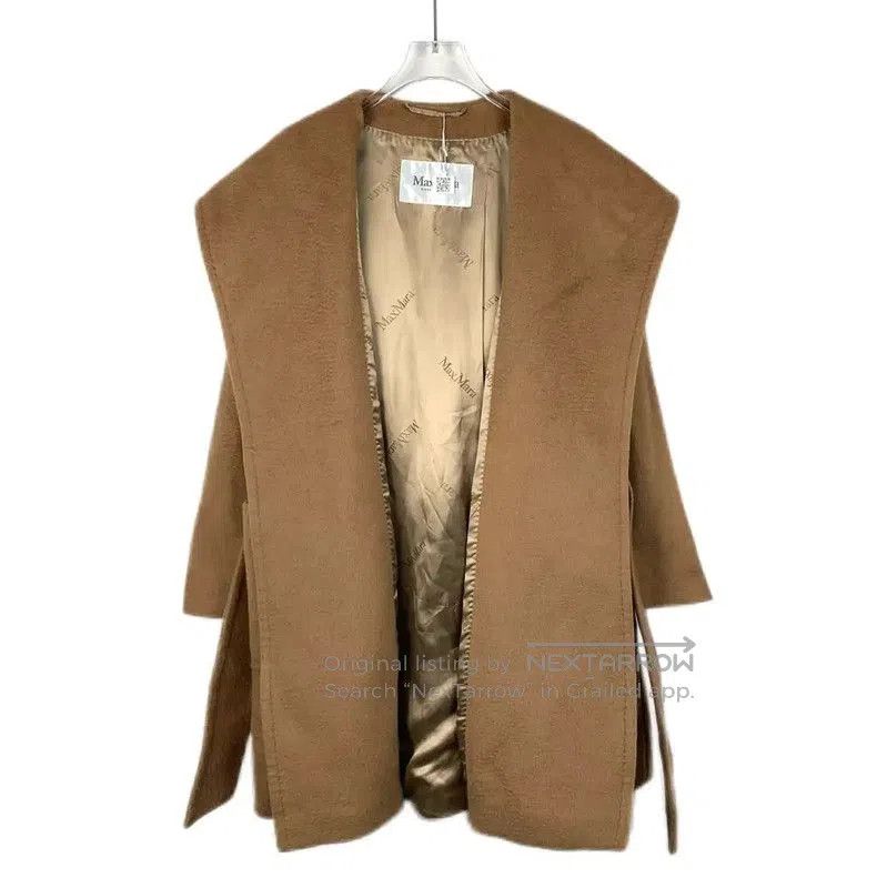 Max Mara MaxMara Brown Women's Coat in Size XS . Size XS / US 0-2 / IT 36-38 - 1 Thumbnail